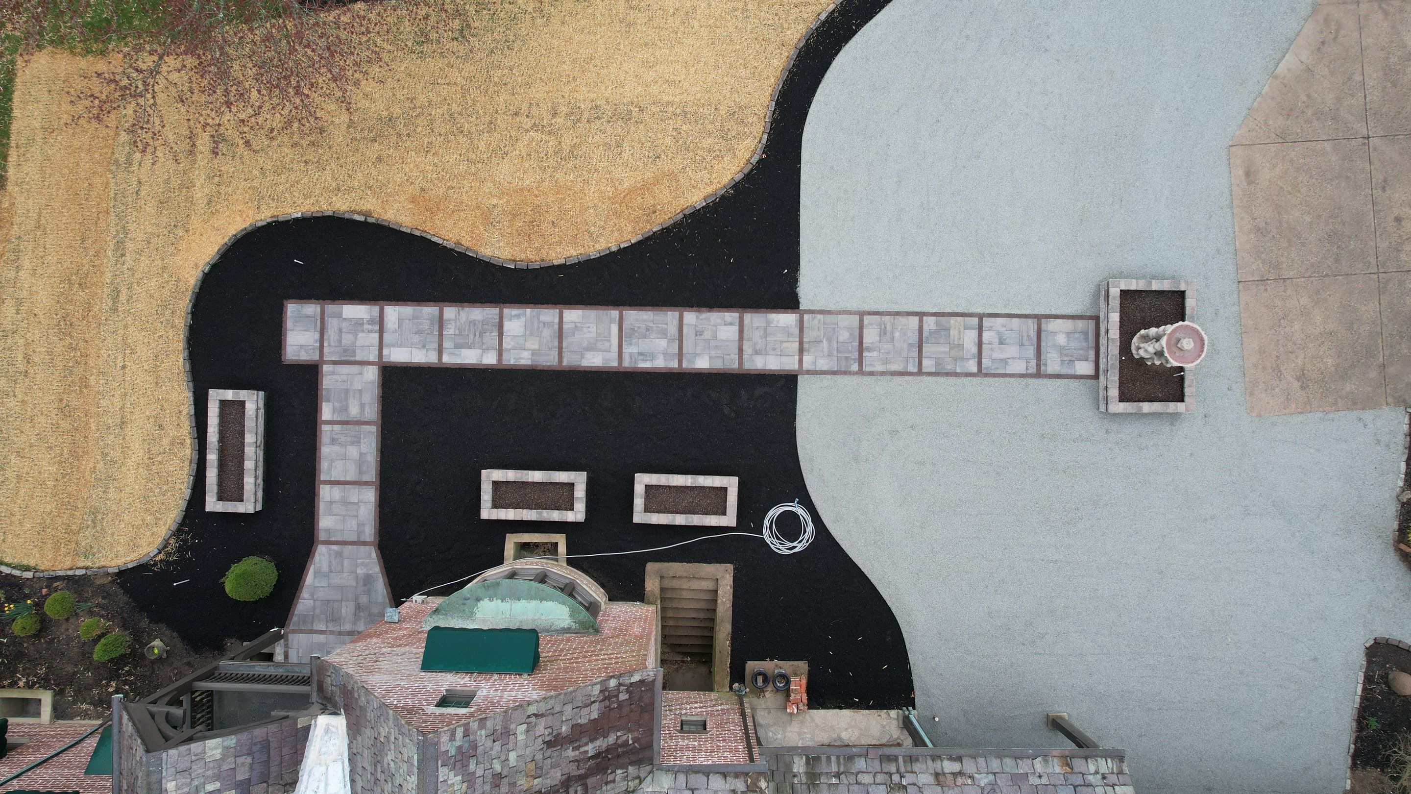 Hardscape Design & Install using Unilock Products by Reisenberg’s Lawn & Landscape, LLC
