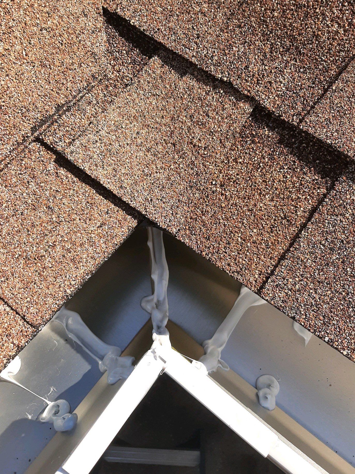 Seamless Gutter Installation using White K-Style Gutters by Gutter Professors