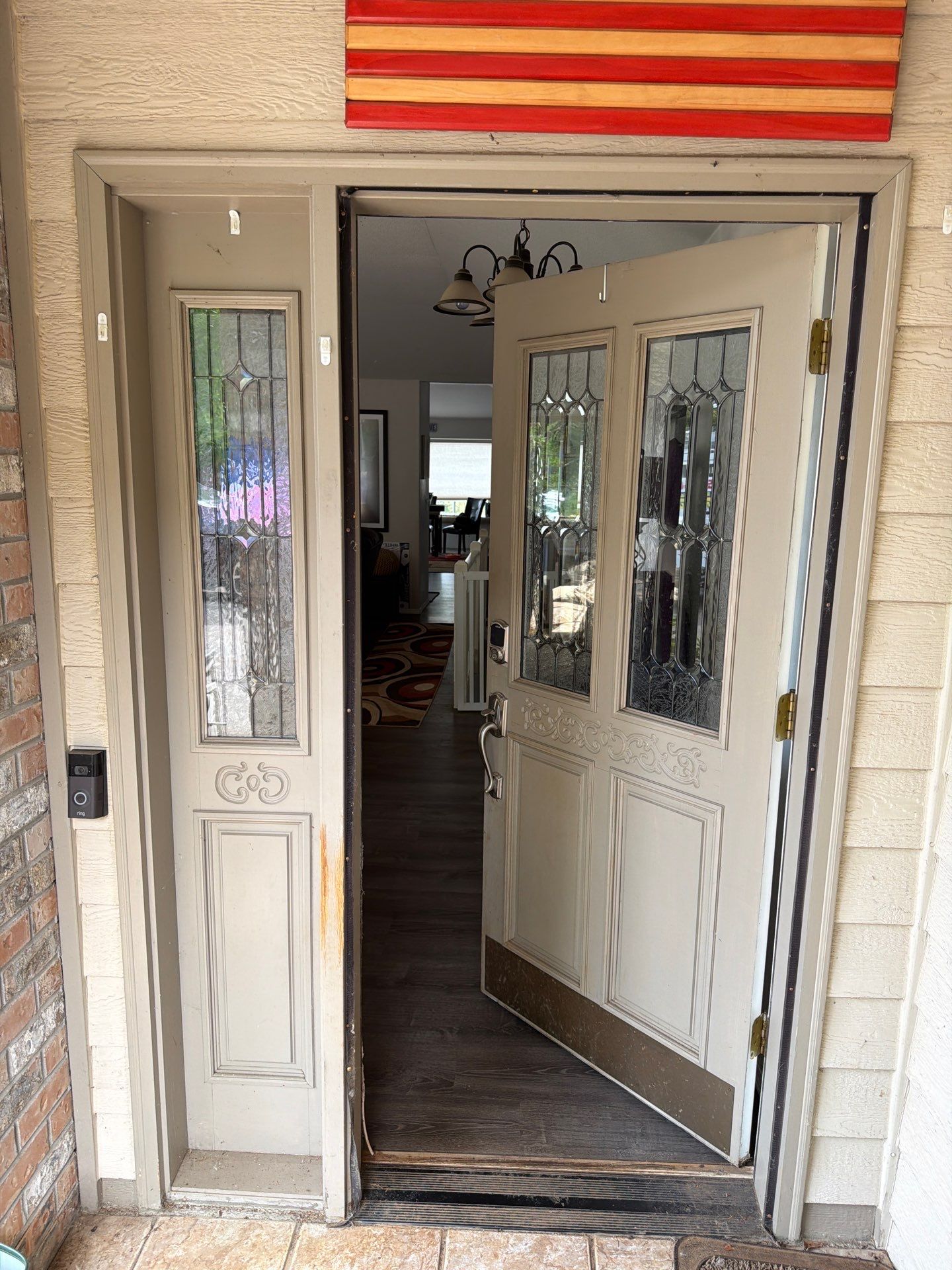 Front Door Restoration by Handyman State LLC