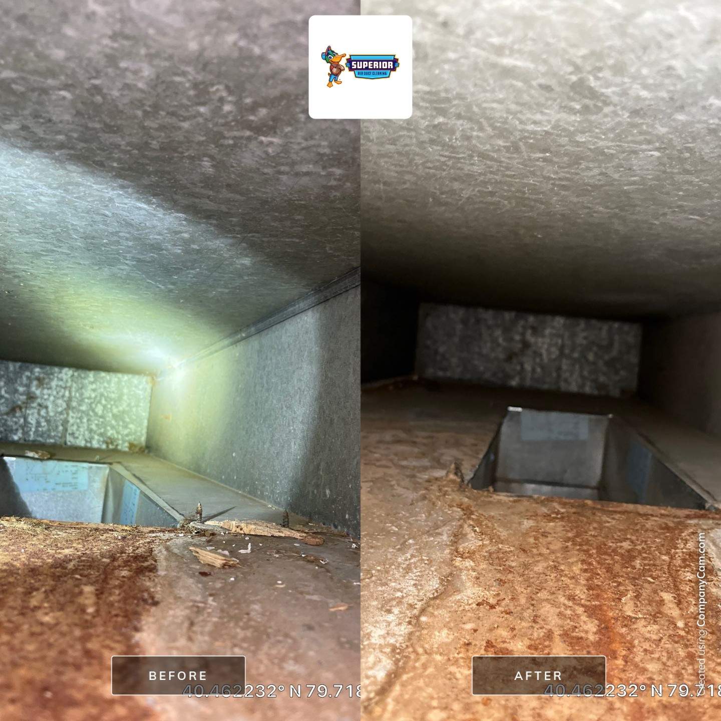 Air Duct Cleaning With a Vacuum Truck in Pittsburgh, PA by Superior Air Duct Cleaning