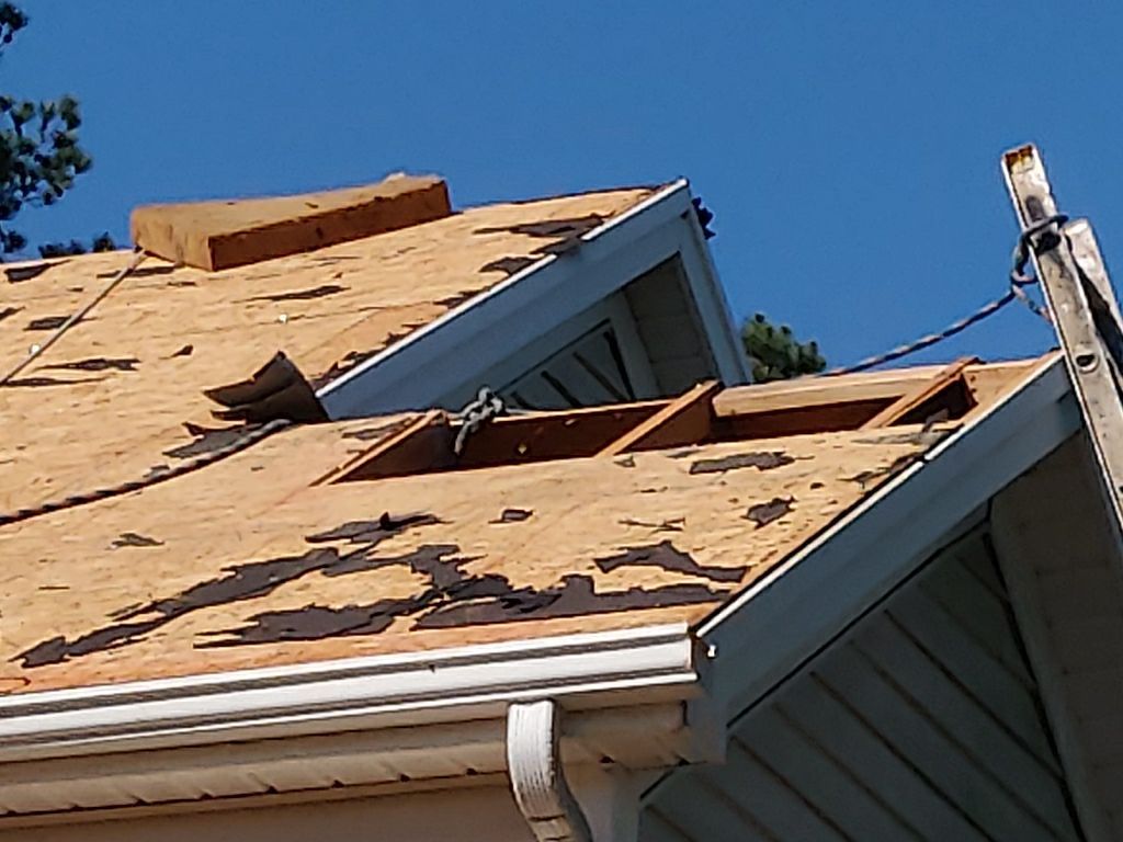 Re-roof by American Roofing NC