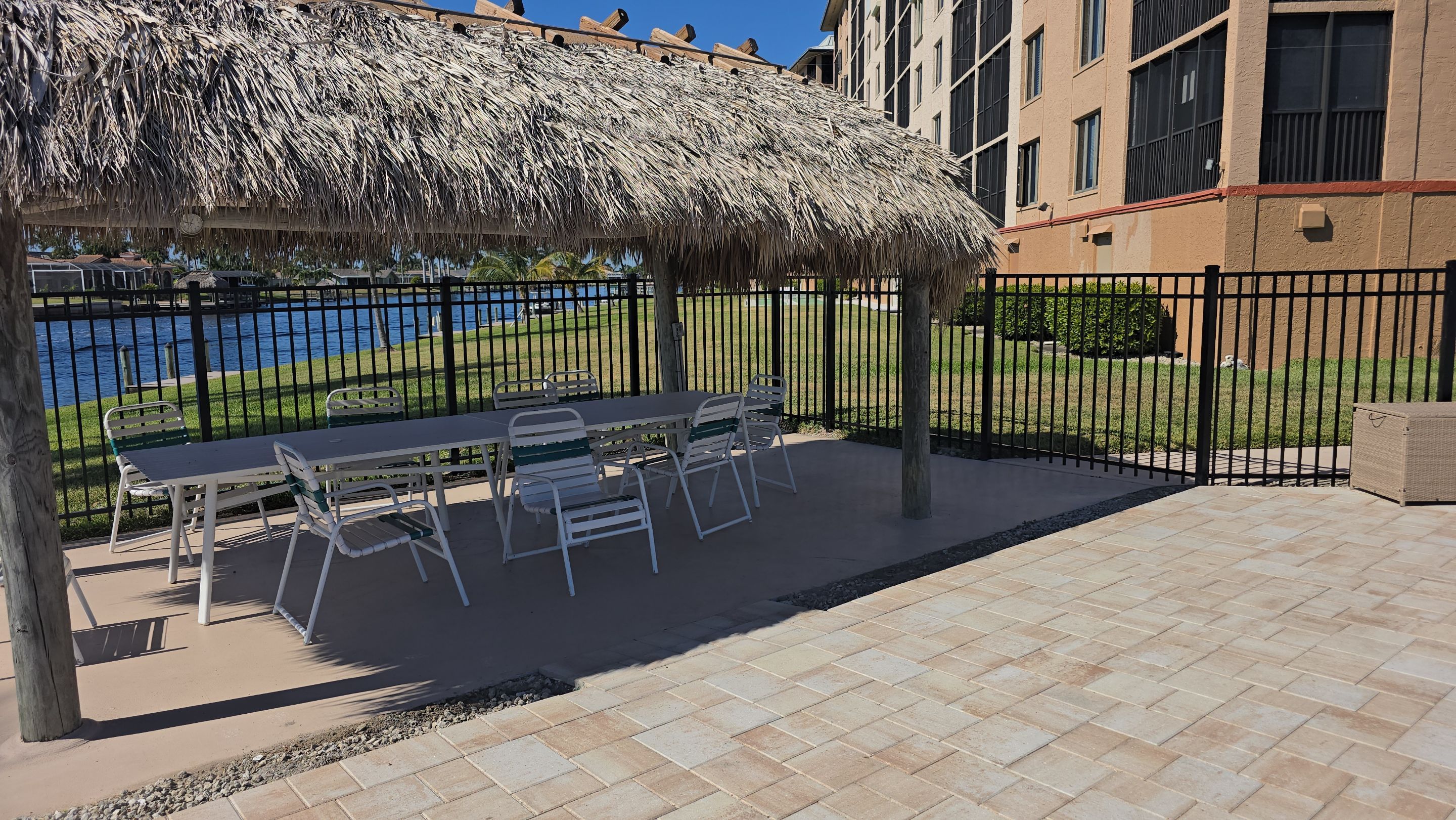 Community Pool Fence in Cape Coral by True Fence LLC