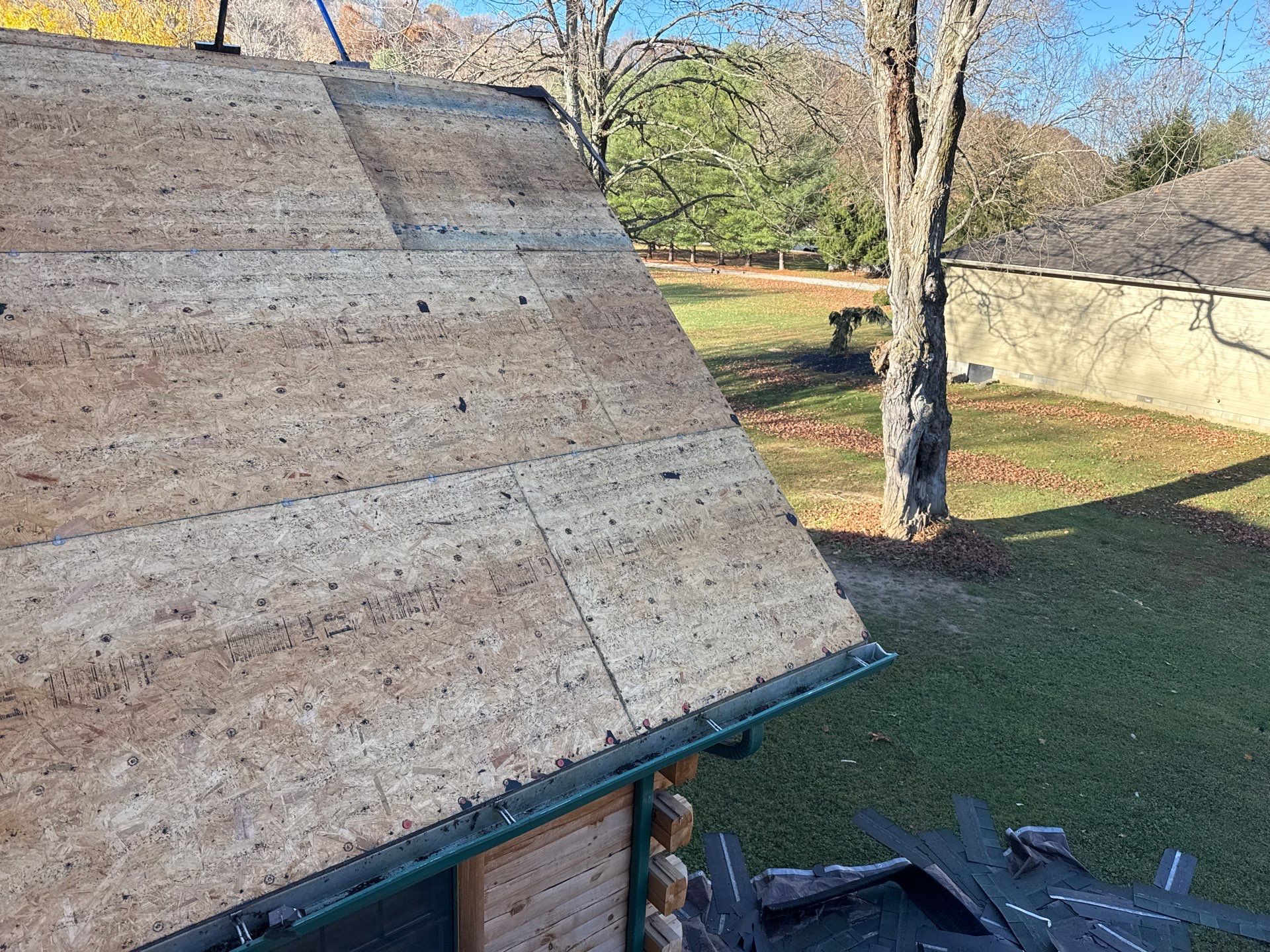 Residential Roofing Installation using Timberline HDZ Shingles - Williamsburg Slate by RoofX 