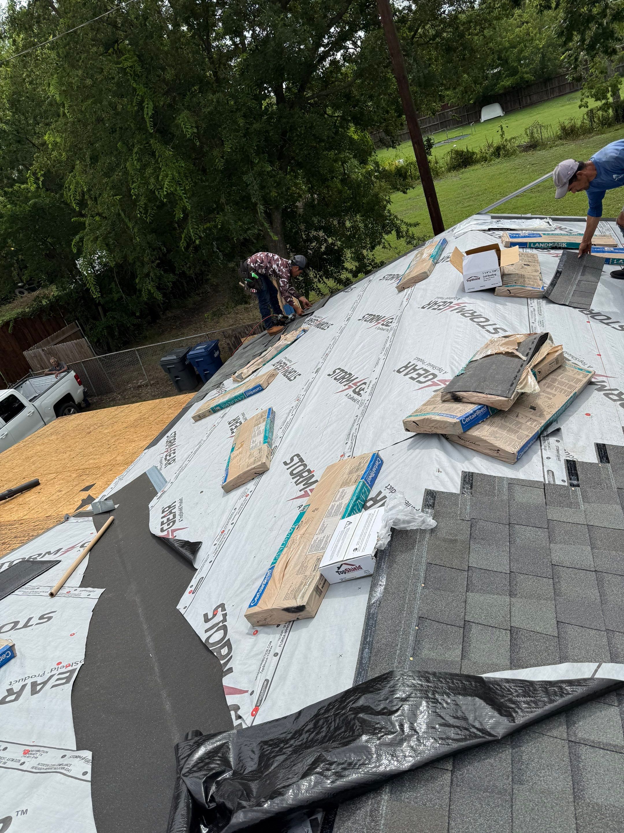 Project in McKinney by Rhino Roofing and General Contracting, LLC