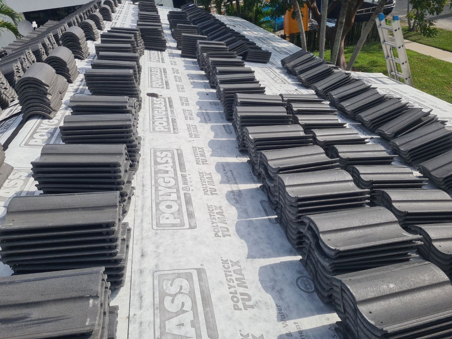 Residential Roofing Installation using Eagle Roofing Tile by BLUES BROTHERS ROOFING