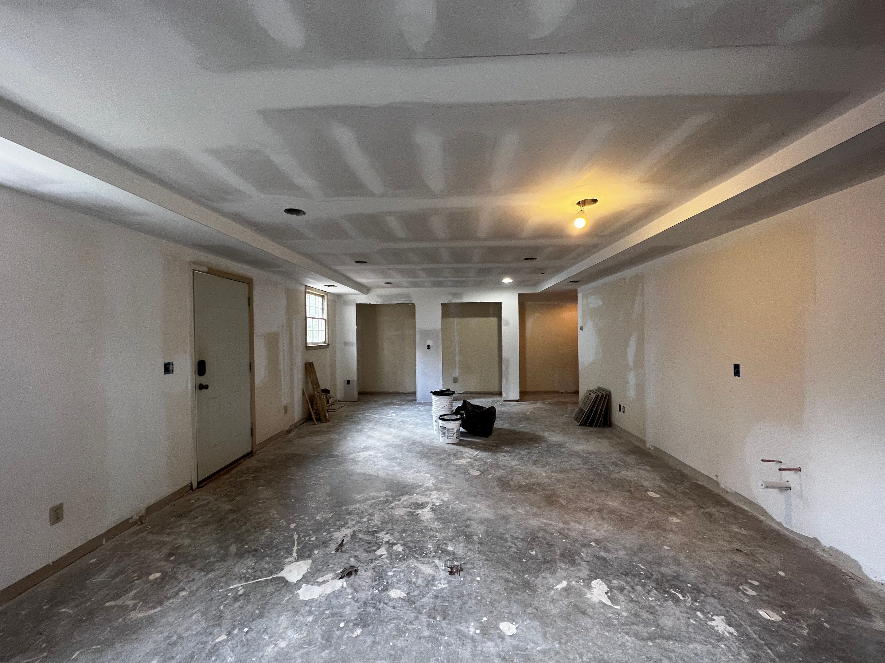 Full Basement Remodeling with Kitchenette and Bathroom in Norcross by Swift Home Renovations