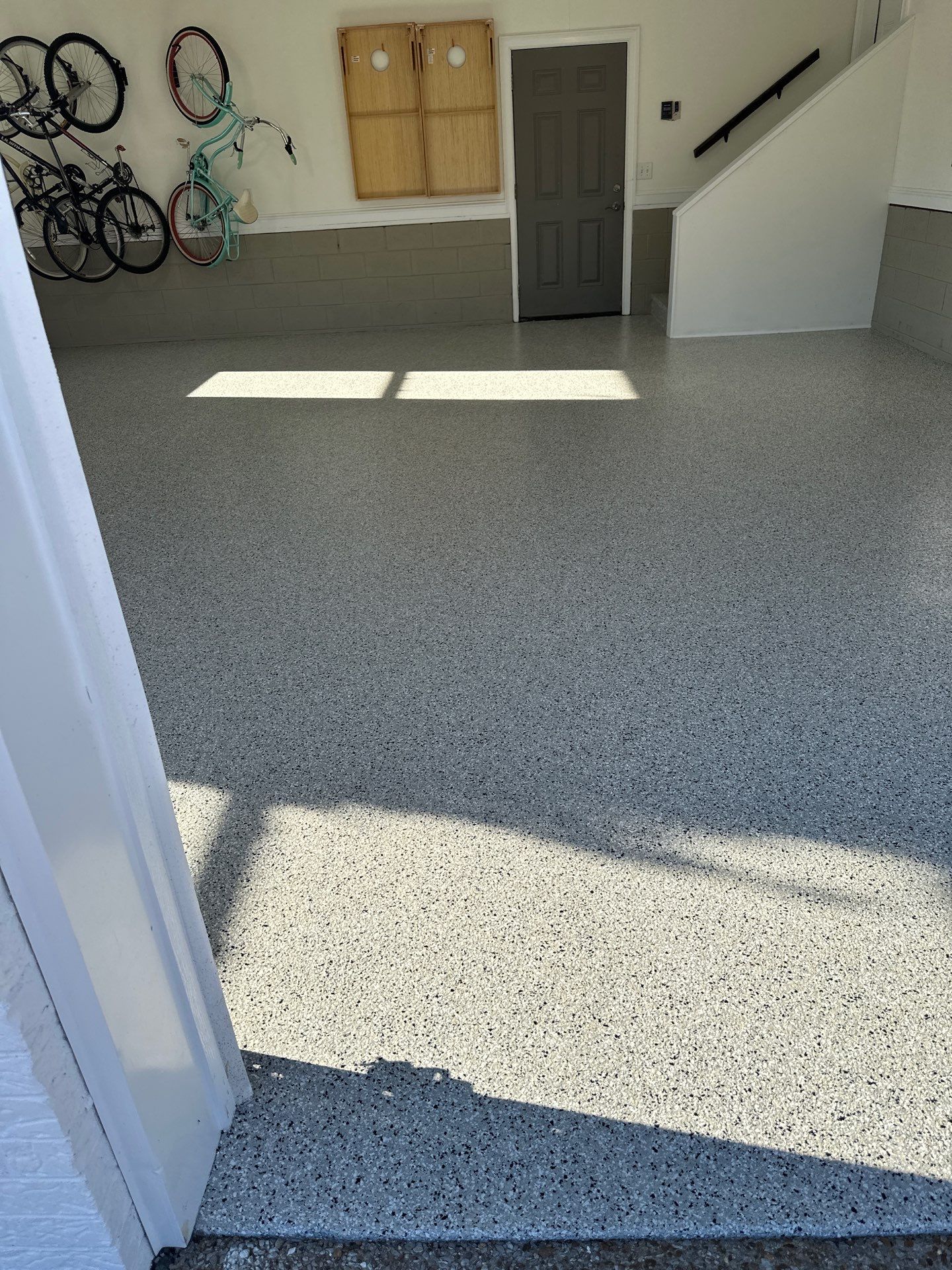 Garage Floor Coating using Cabin Fever by My Garage Floor Guys