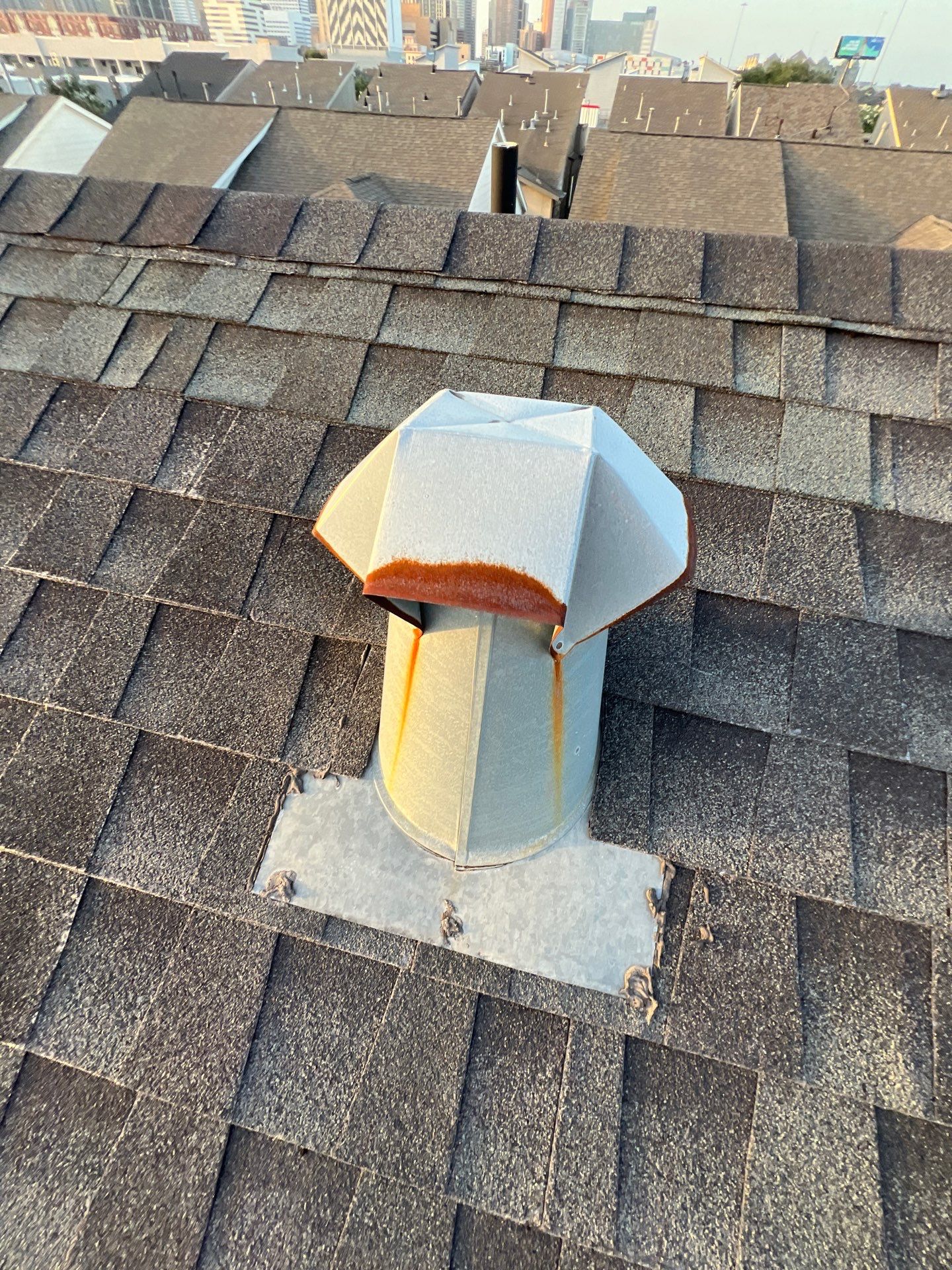 Hail Damage using Owen's Corning Duration (Lifetime) Shingles by Roof Repair Company