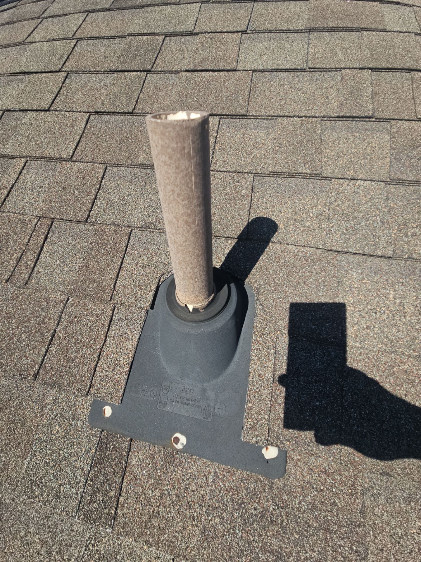 Hail Damage using Owen's Corning Duration (Lifetime) Shingles by Roof Repair Company