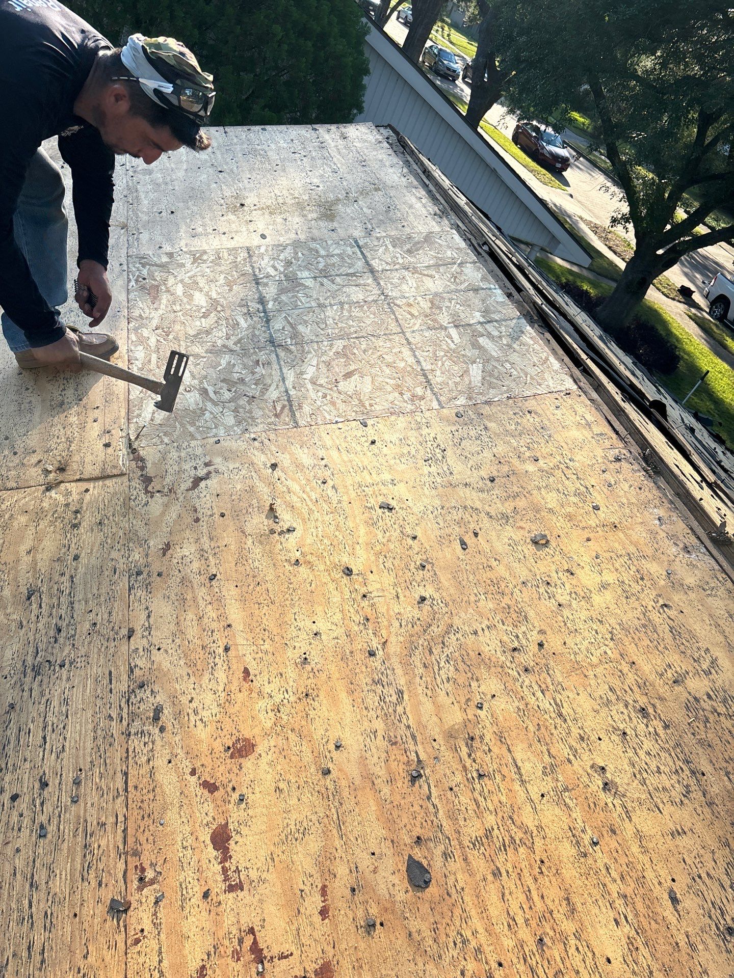 Residential Roofing Installation using Owen's Corning Duration (Lifetime) Shingles by Roof Repair Company