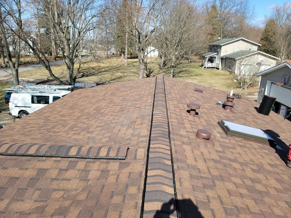 CERTAINTEED LANDMARK COLOR: BURNT SIENNA DRIP EDGE: MUSKET BROWN by Eagle Eye Roofing