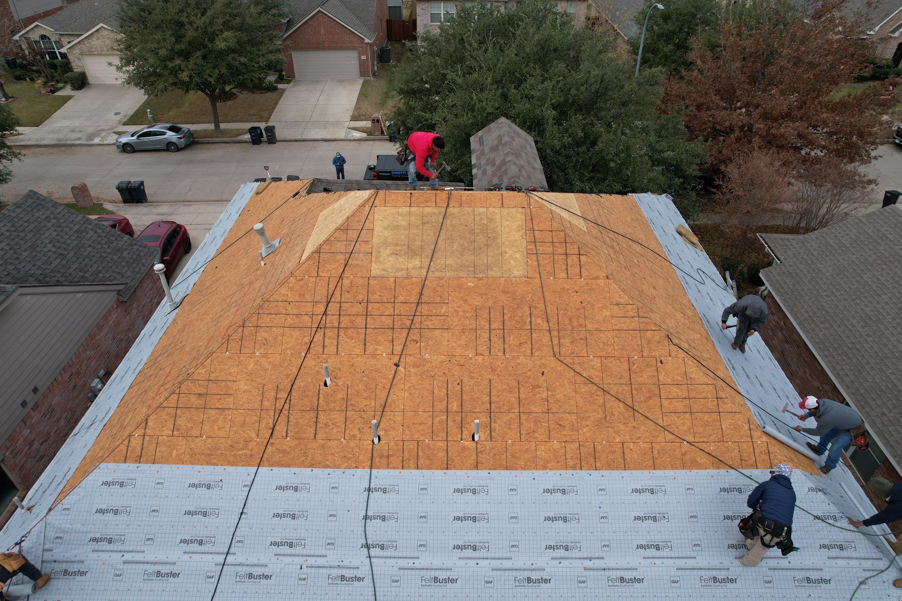 Project in Fort Worth by Zeus Exteriors