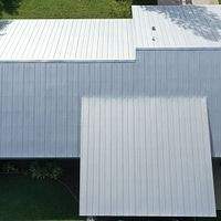 26ga 5V Crimp Mill Finish by Total Roofing System The Metal Roof Experts