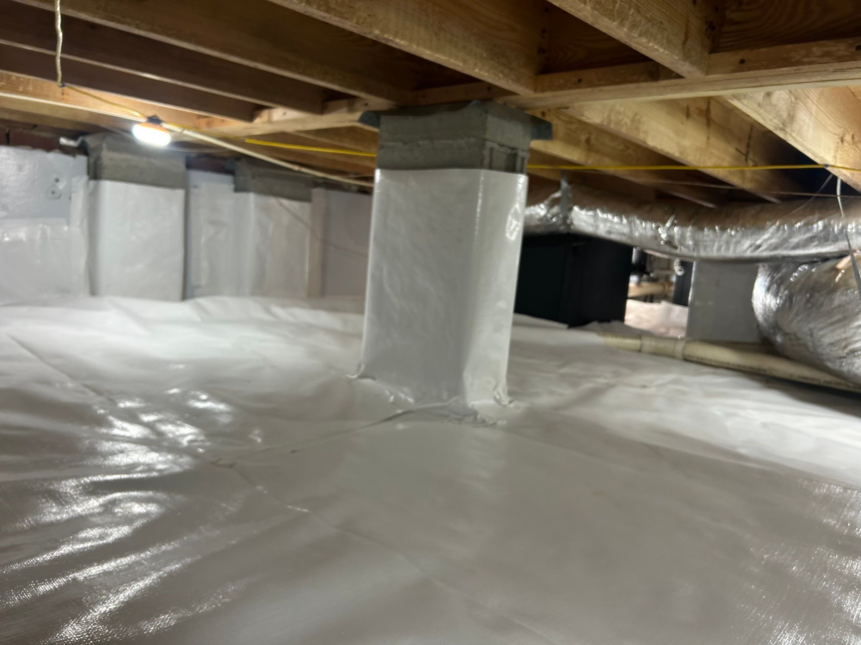 Encapsulation, Attic Insulation, and Attic Fan Project by Impact Crawlspace
