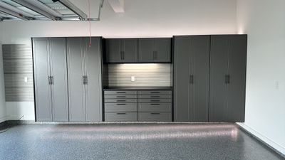 Craig M. changed the look of his garage with these cabinets