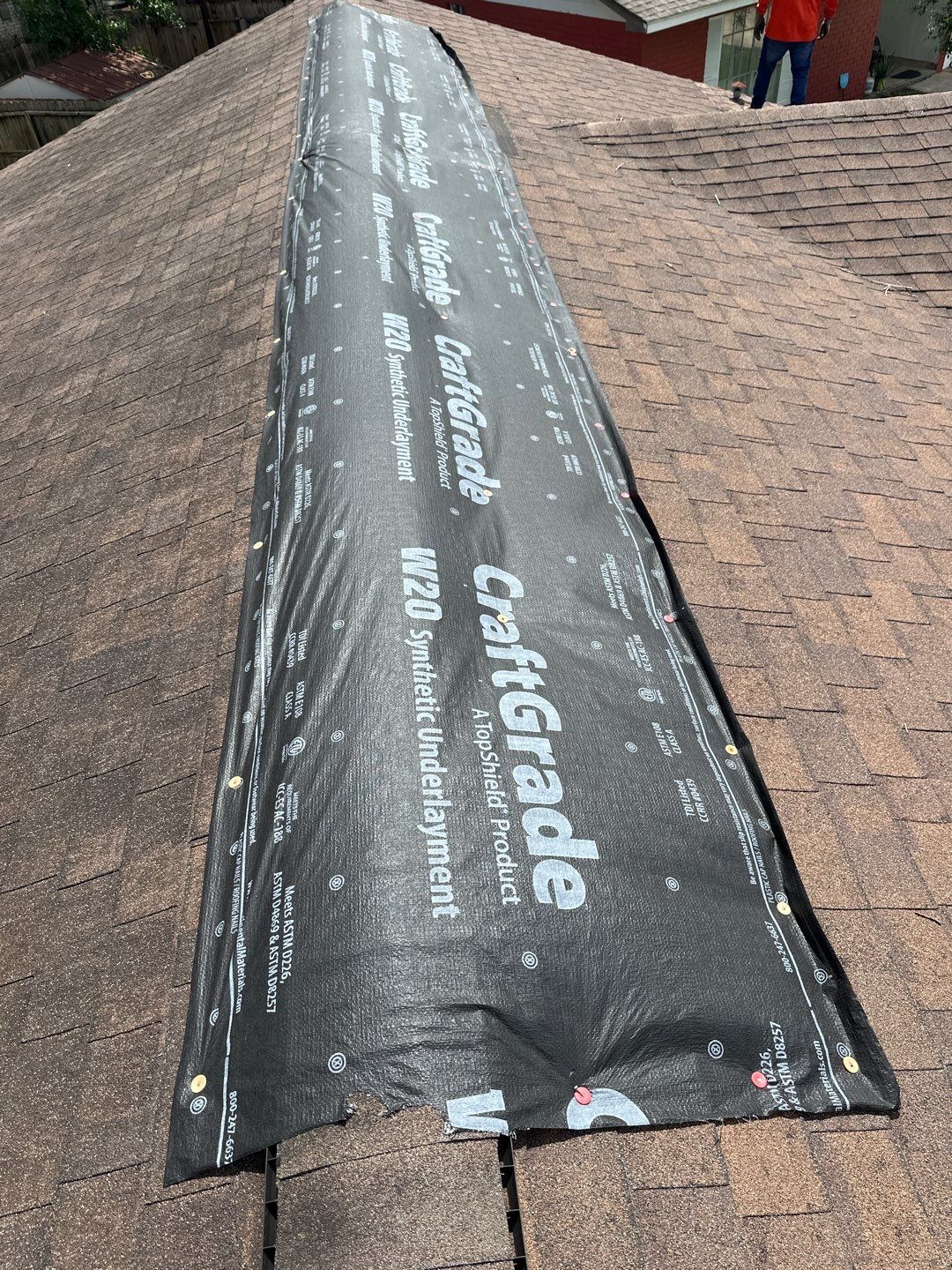 Residential Roofing Repair using Owen's Corning Duration (Lifetime) Shingles by Roof Repair Company