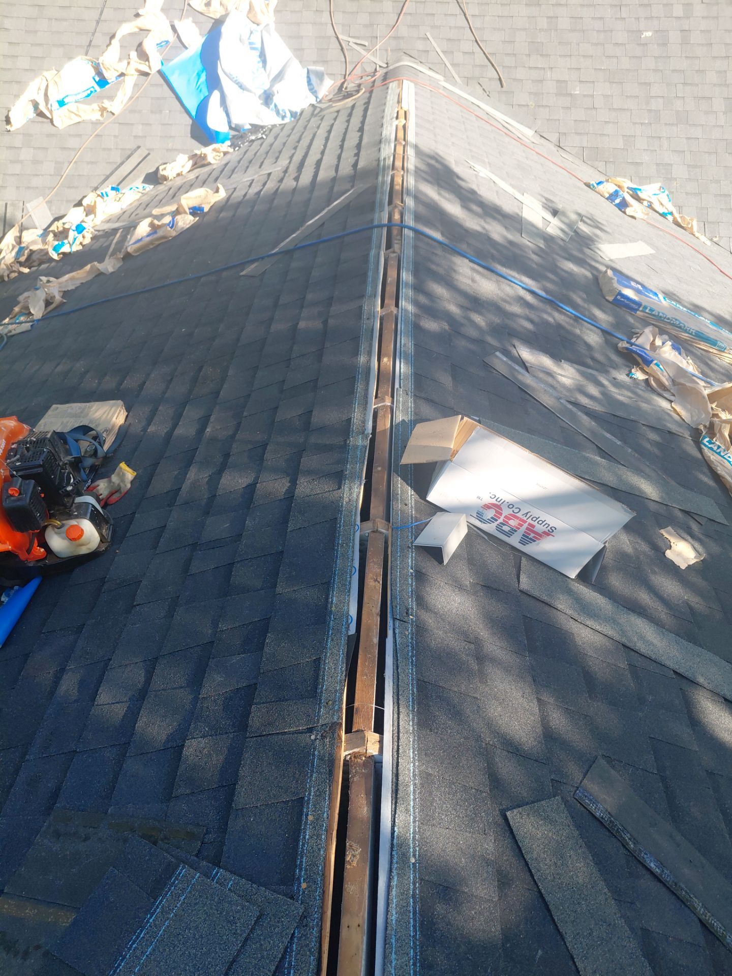 Falls Church: Residential Roof Replacement with CertainTeed Landmark in Moire Black  by RM Banning, Inc.