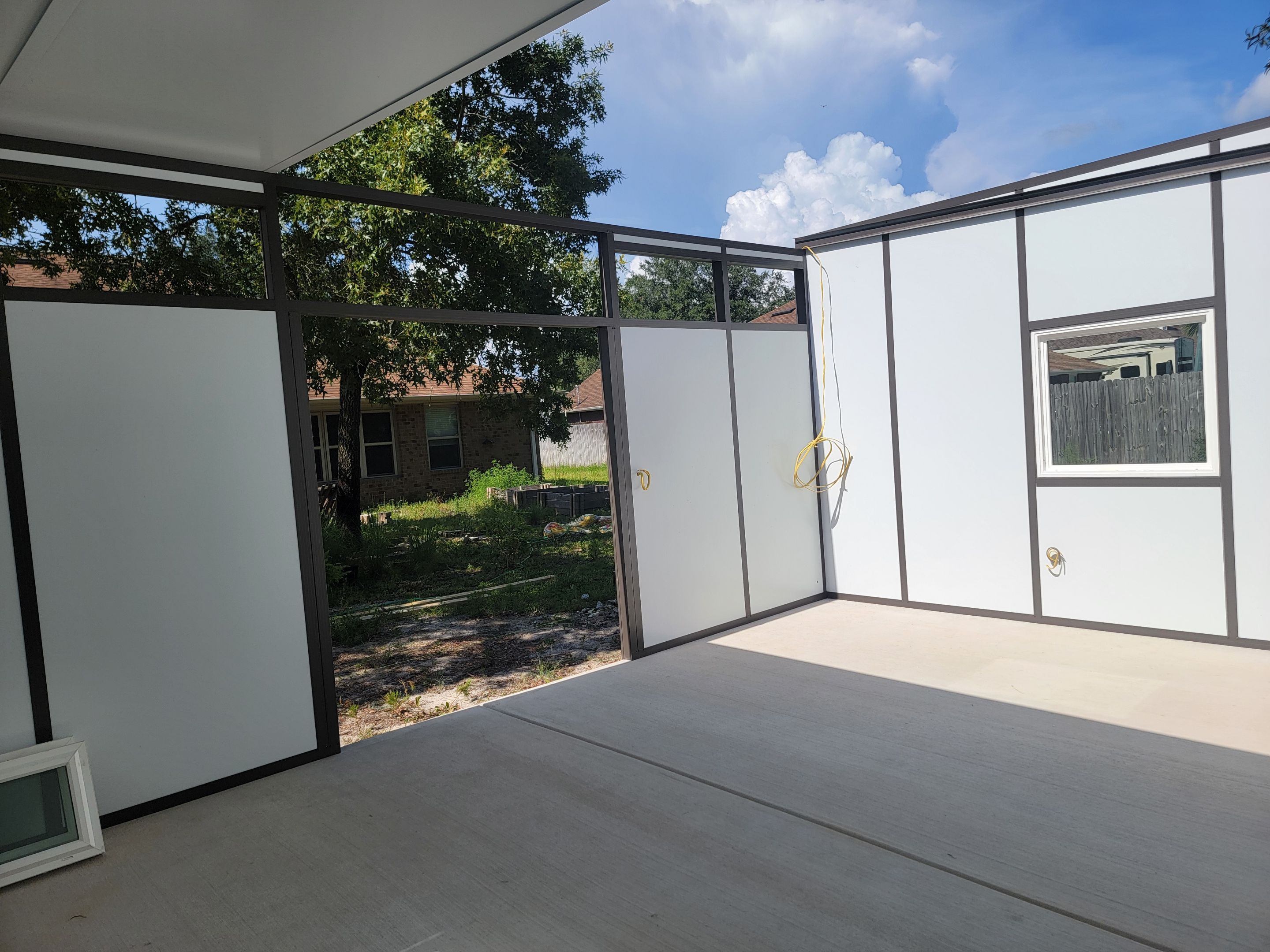 Modern Style Blockhouse in Navarre by Titan Sunrooms