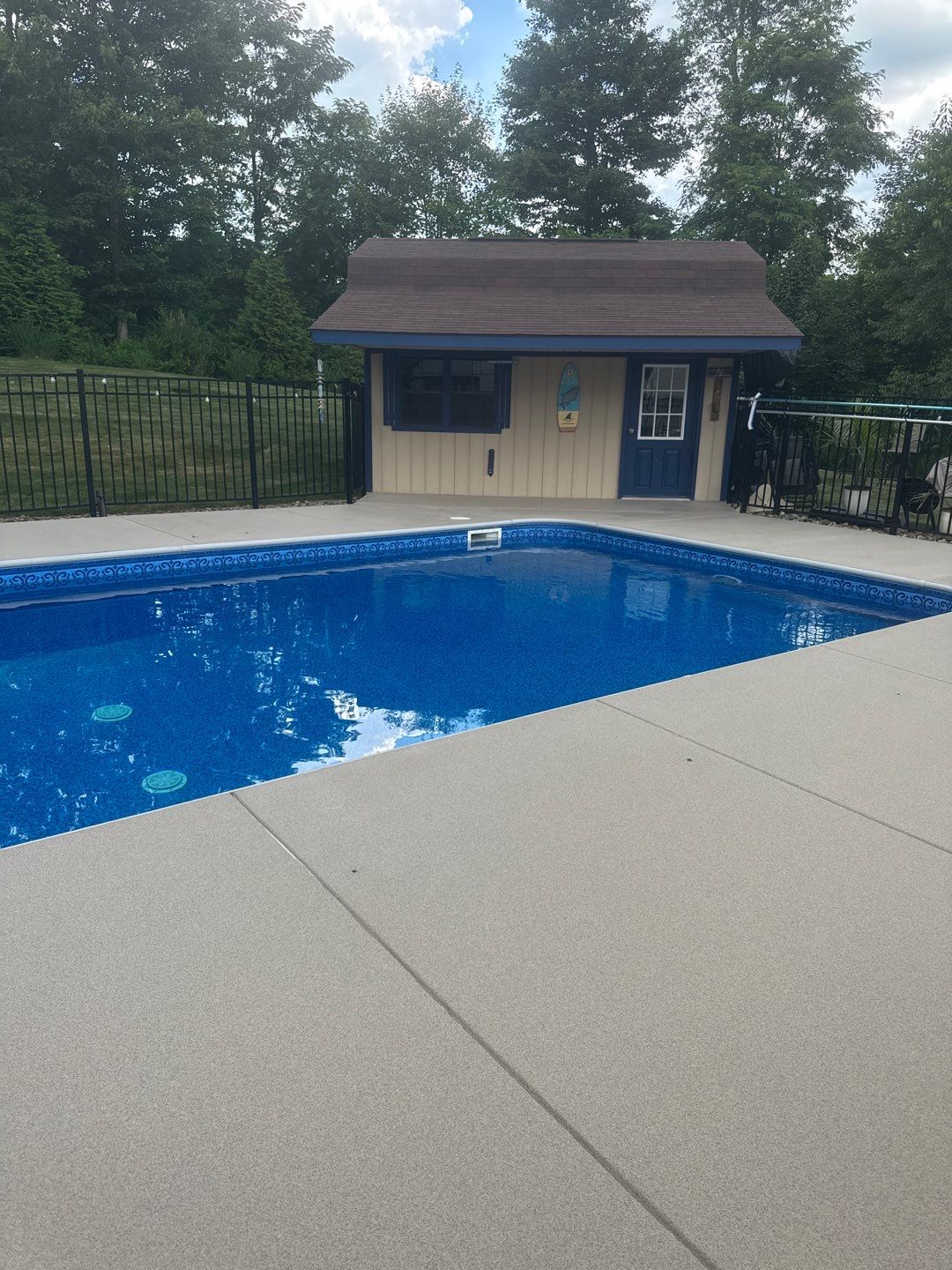 Oxford Pool Deck Project in Baden by Floors in a Day, Inc