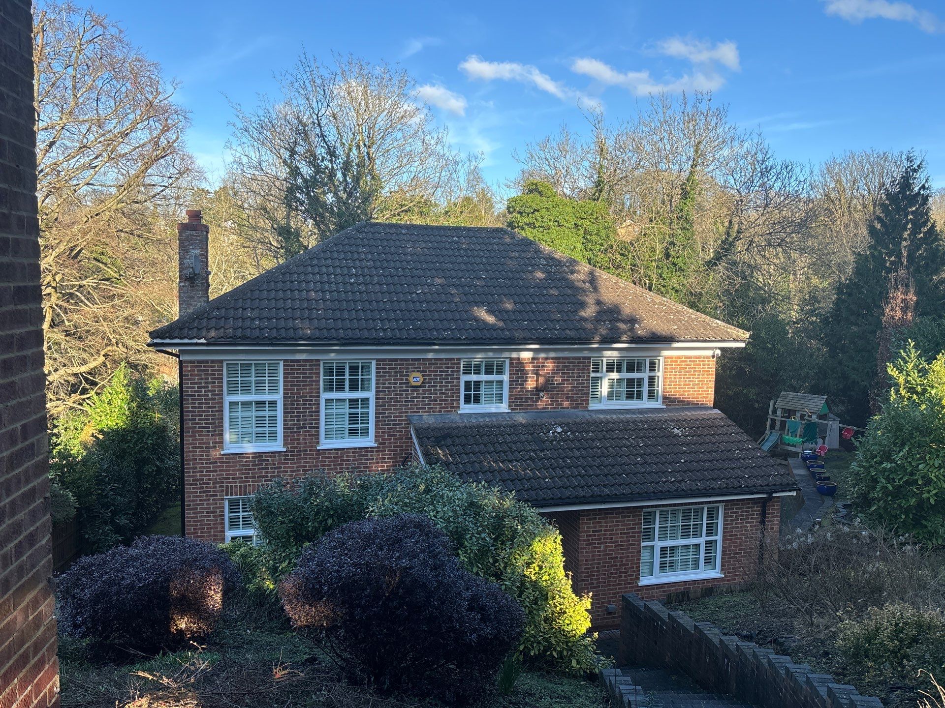 Roof And patio Cleaning Surrey by Ges Exterior Cleaning ltd