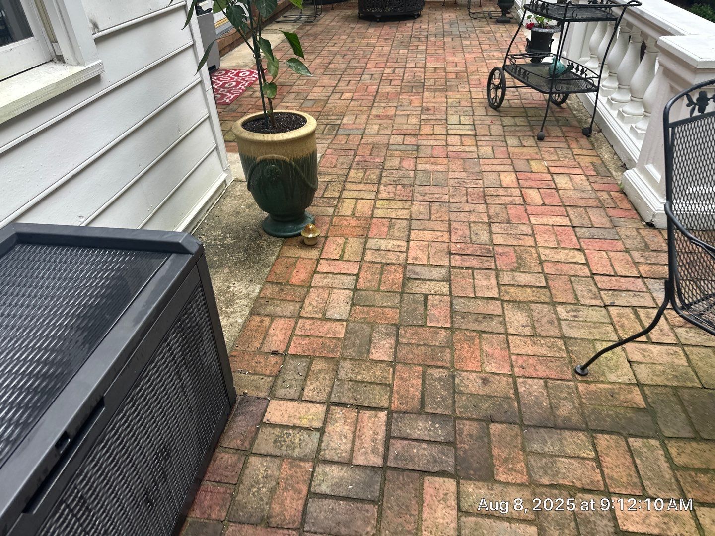 paver patio using Concrete Sealant by DuraSeal