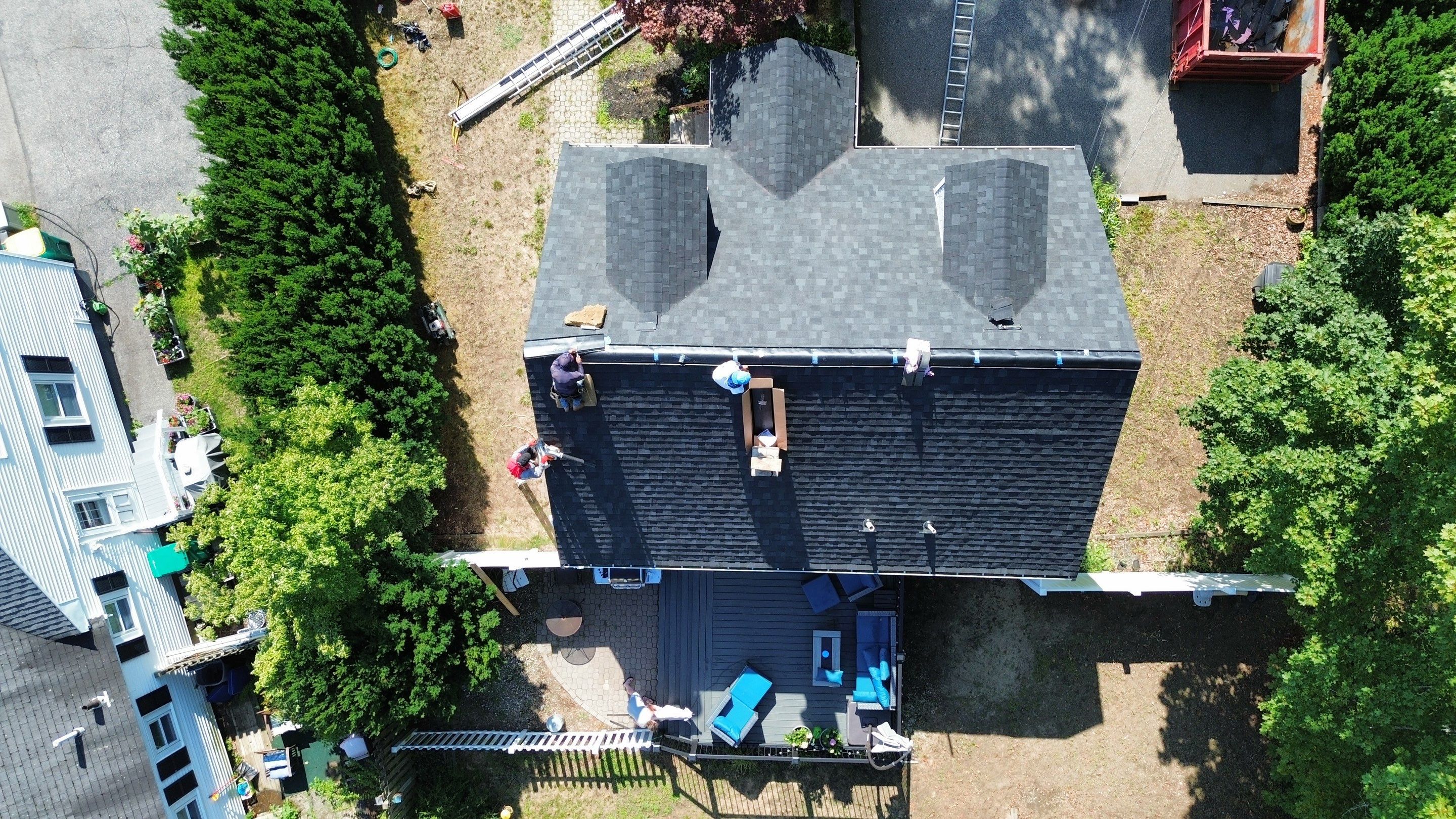 Full Roof Replacement with Platinum Warranty in Woburn, MA by Mighty Dog Roofing of Greater Middlesex County