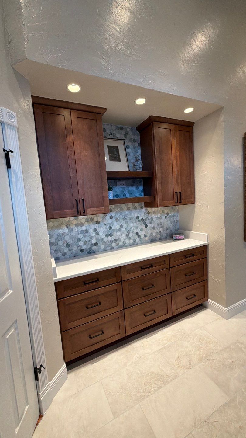 Inwood Master Bathroom Remodel | Modern Walk-In Shower & Custom Vanity Design by Legacy Bath and Kitchen