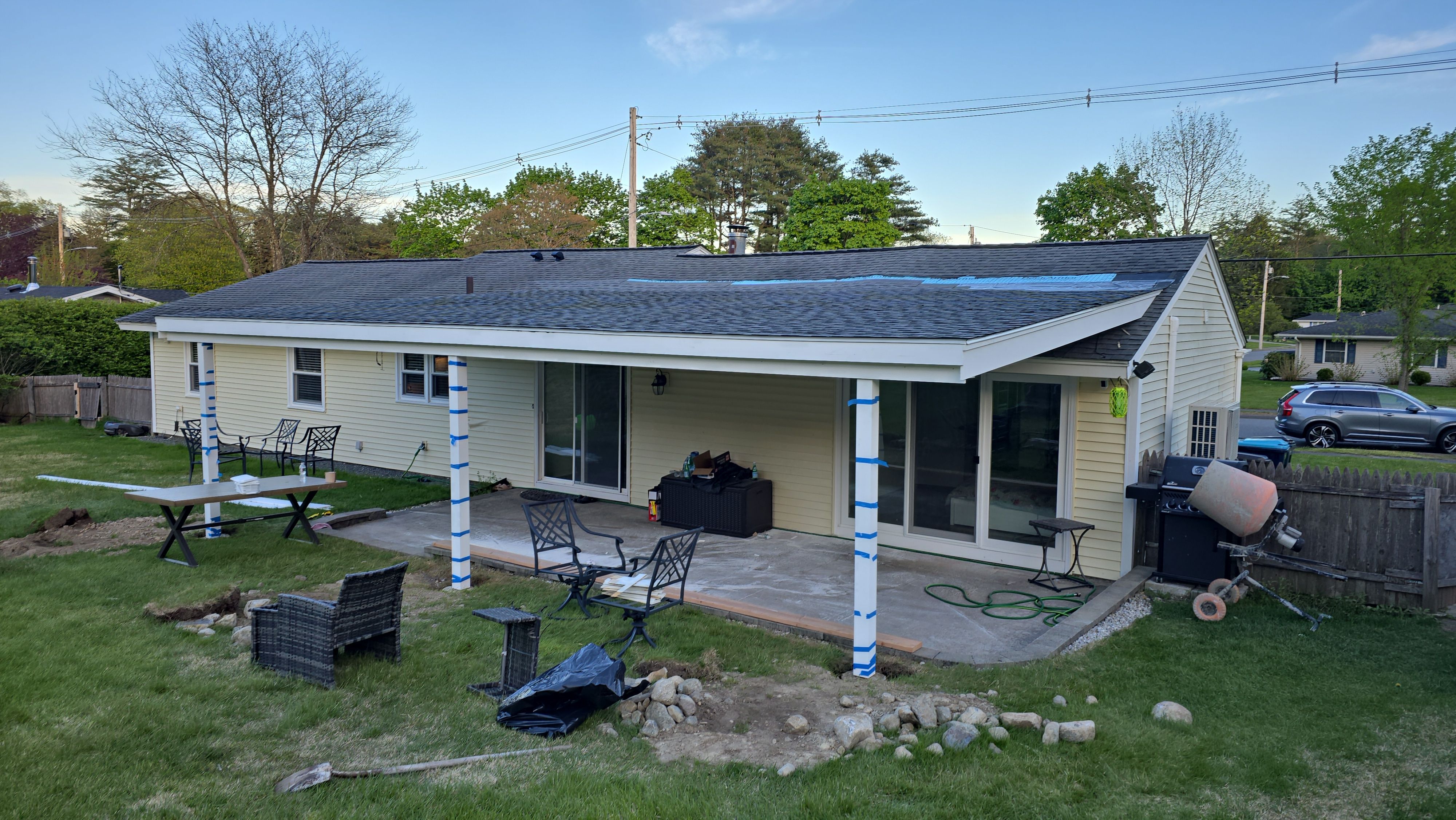 Composite Deck Installation in Hudson by UBrothers Construction