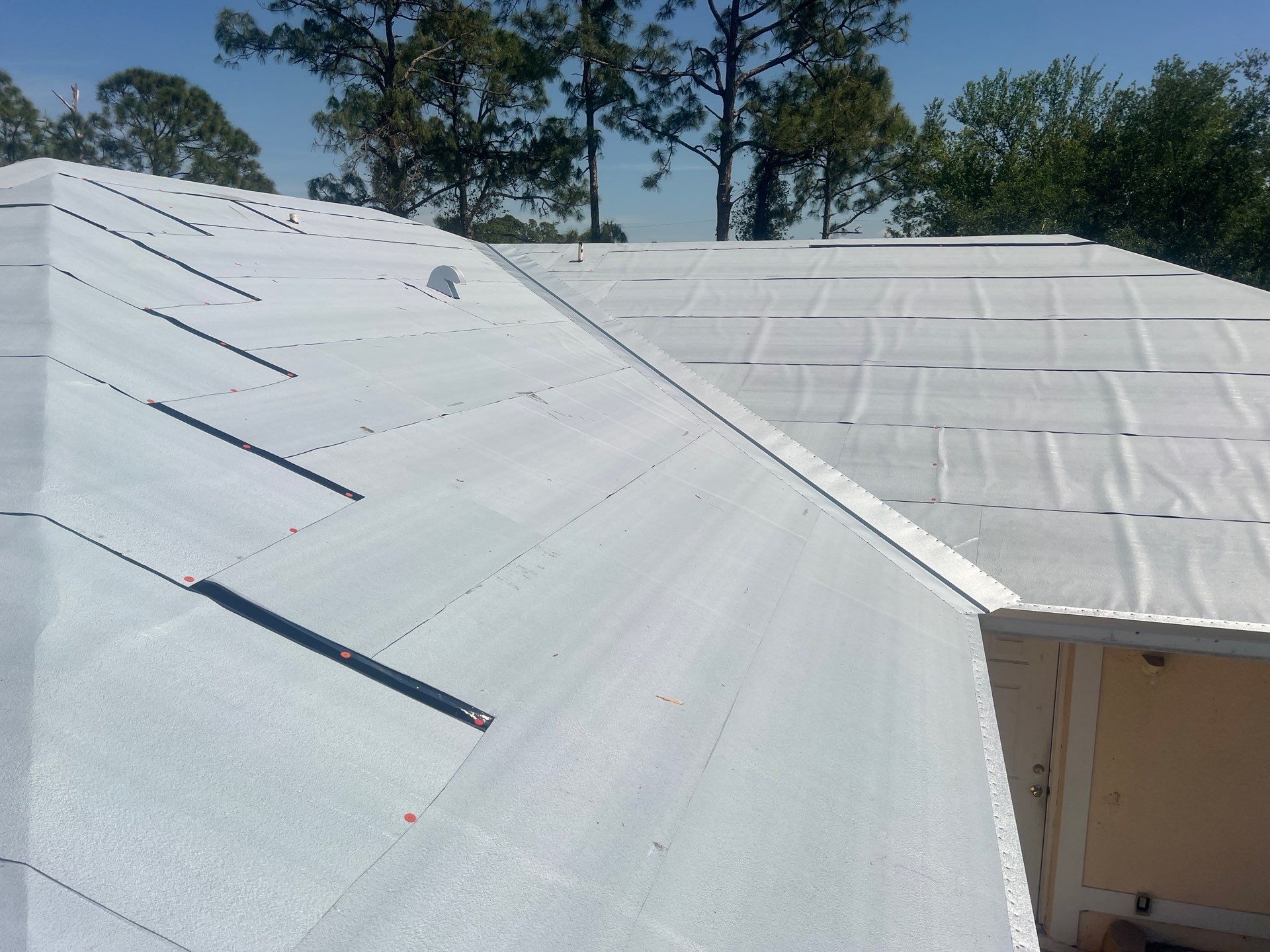 Residential Roofing Installation using Tuff Rib by Durabilis Roofing INC