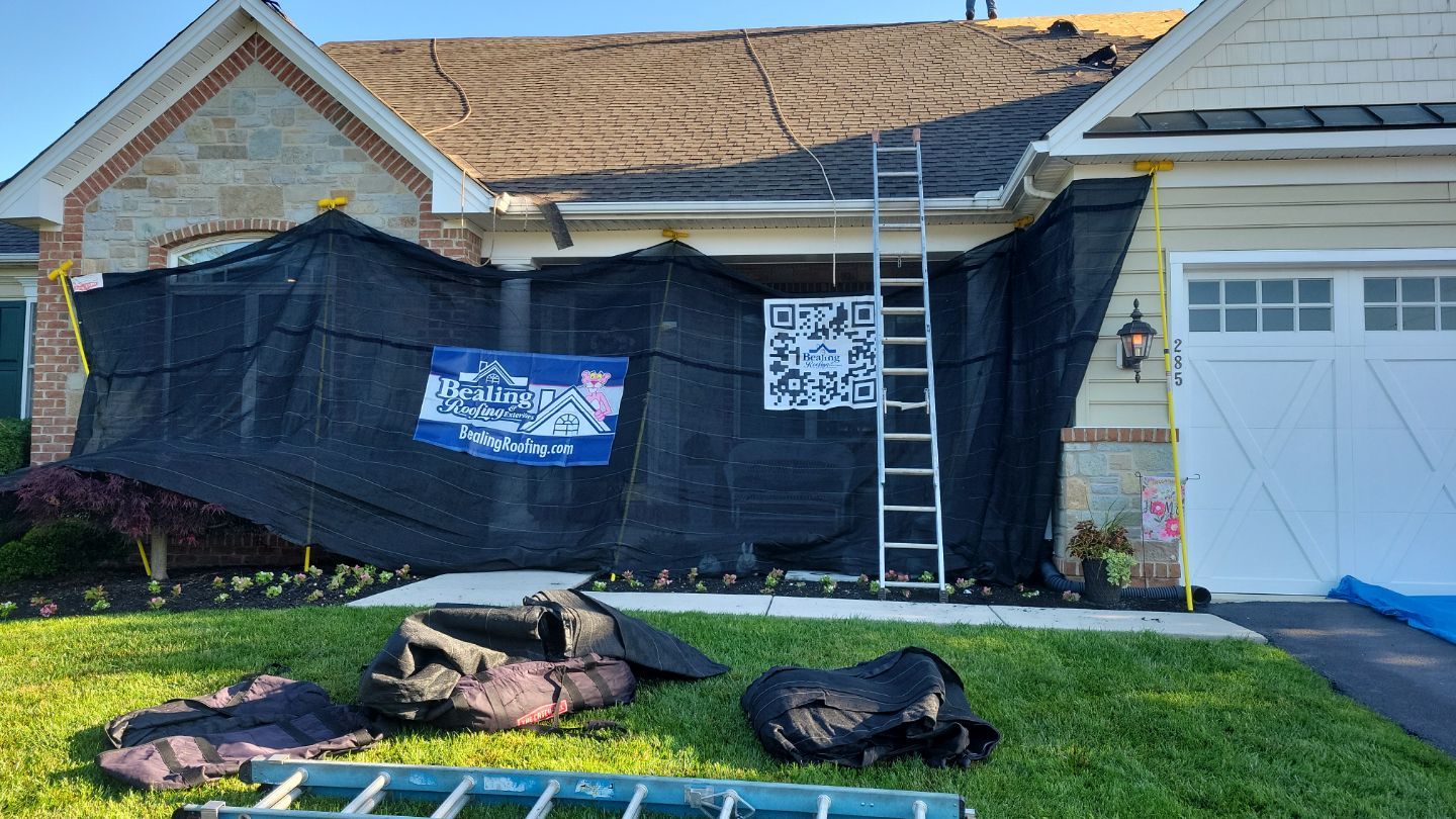 New Owens Corning Duration Roof Replacement in McSherrystown PA After Builder Installation Failure by Bealing Roofing & Exteriors
