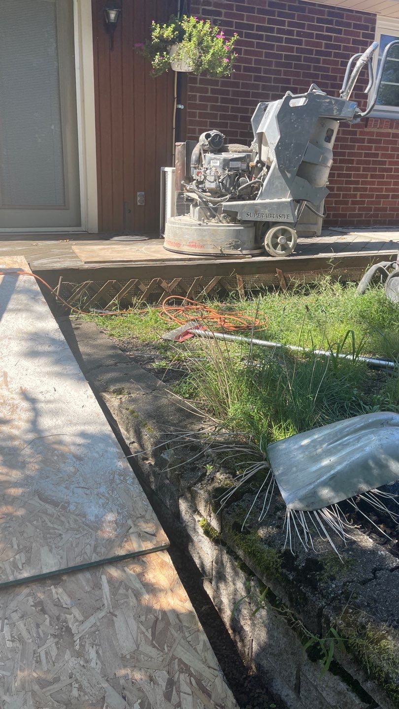 Rear Patio Project in Sewickley by Floors in a Day, Inc