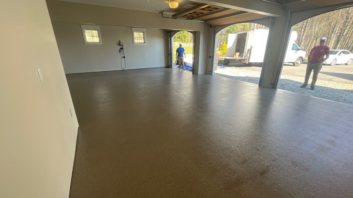 Garage in Bedford, NH 03110 by Symphony Concrete Coatings