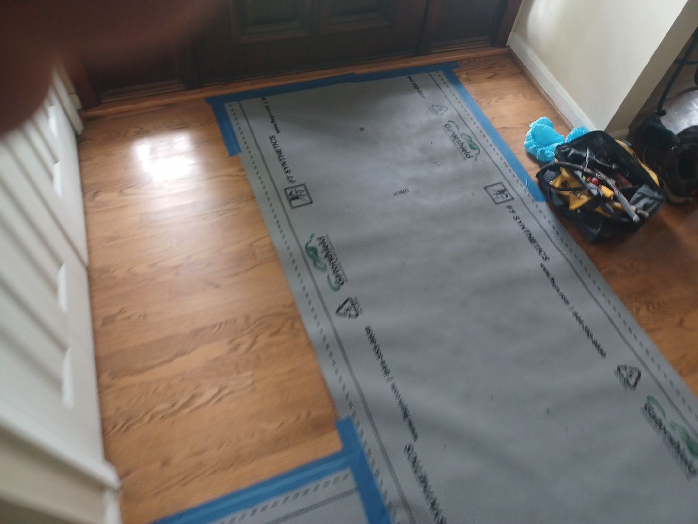 Project in West Bloomfield by EzDry Water Mitigation & Property Restoration