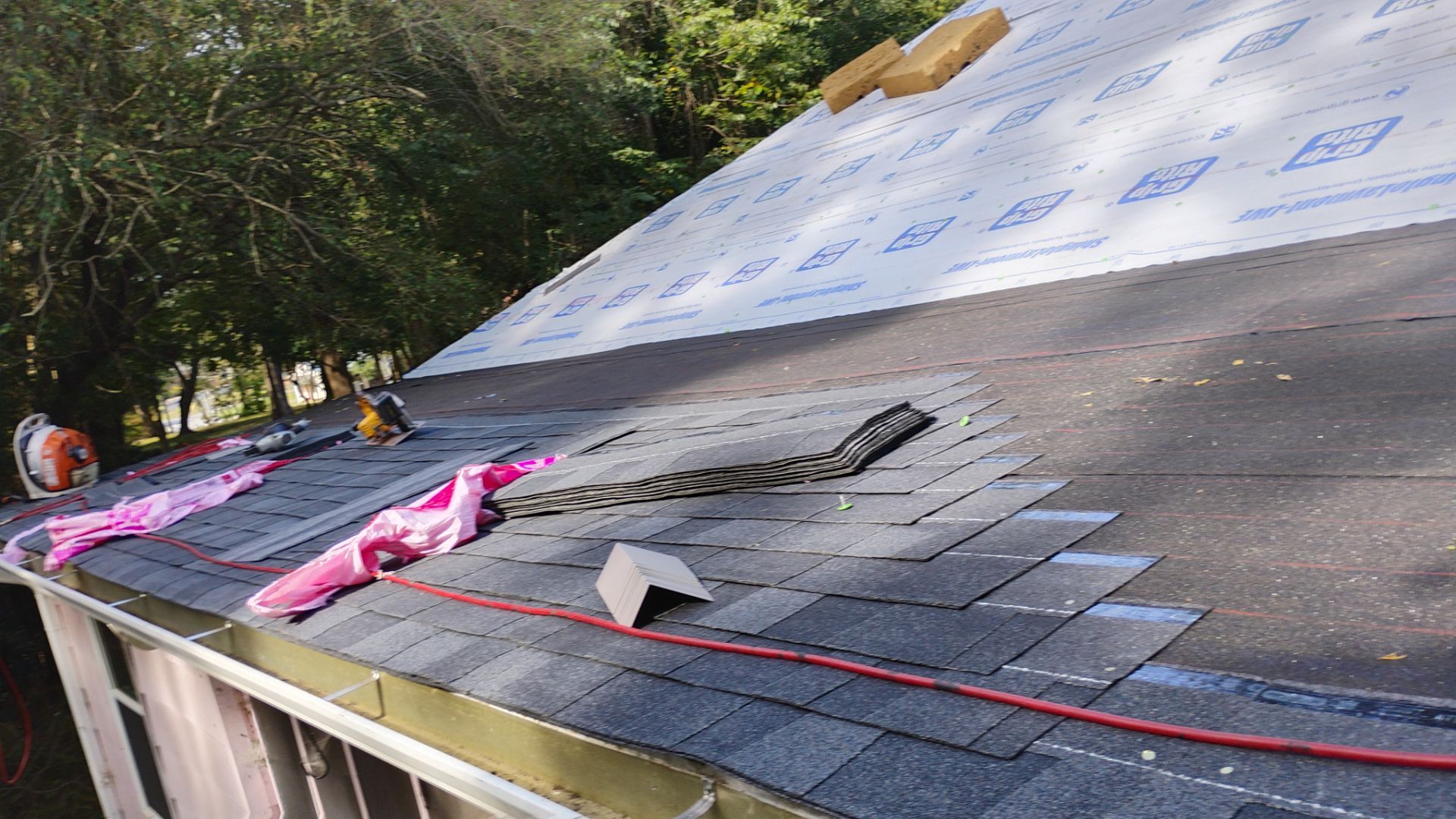Judy roof replacement  by BROCK BUILDERS 