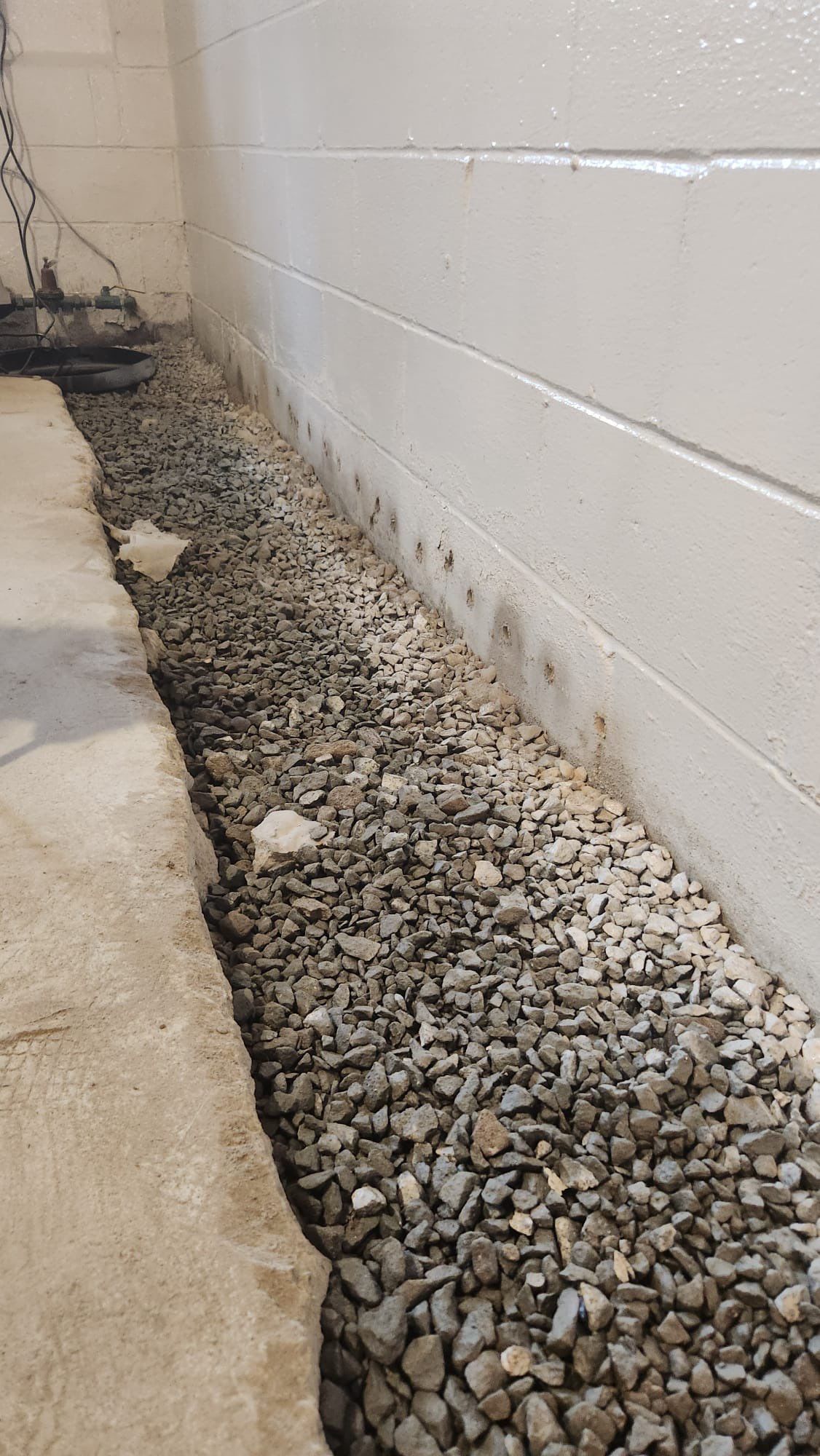 Interior French Drain in Mountain Lakes, NJ by Pure Service Pro, LLC 