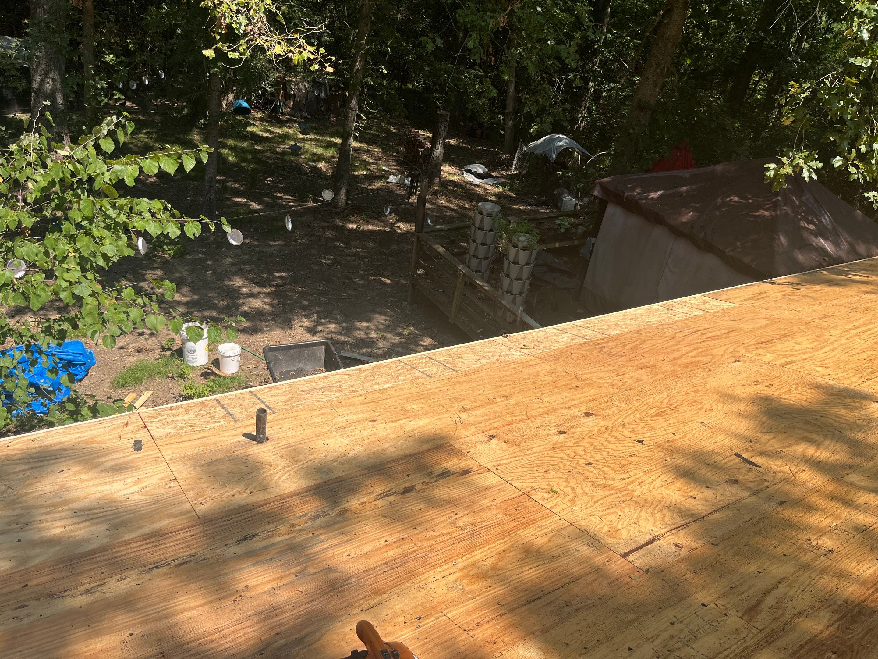 Residential Metal Roof Replacement using Reed's Metals: 29 GA. Colored Residential Panel by Hostetler Roofing