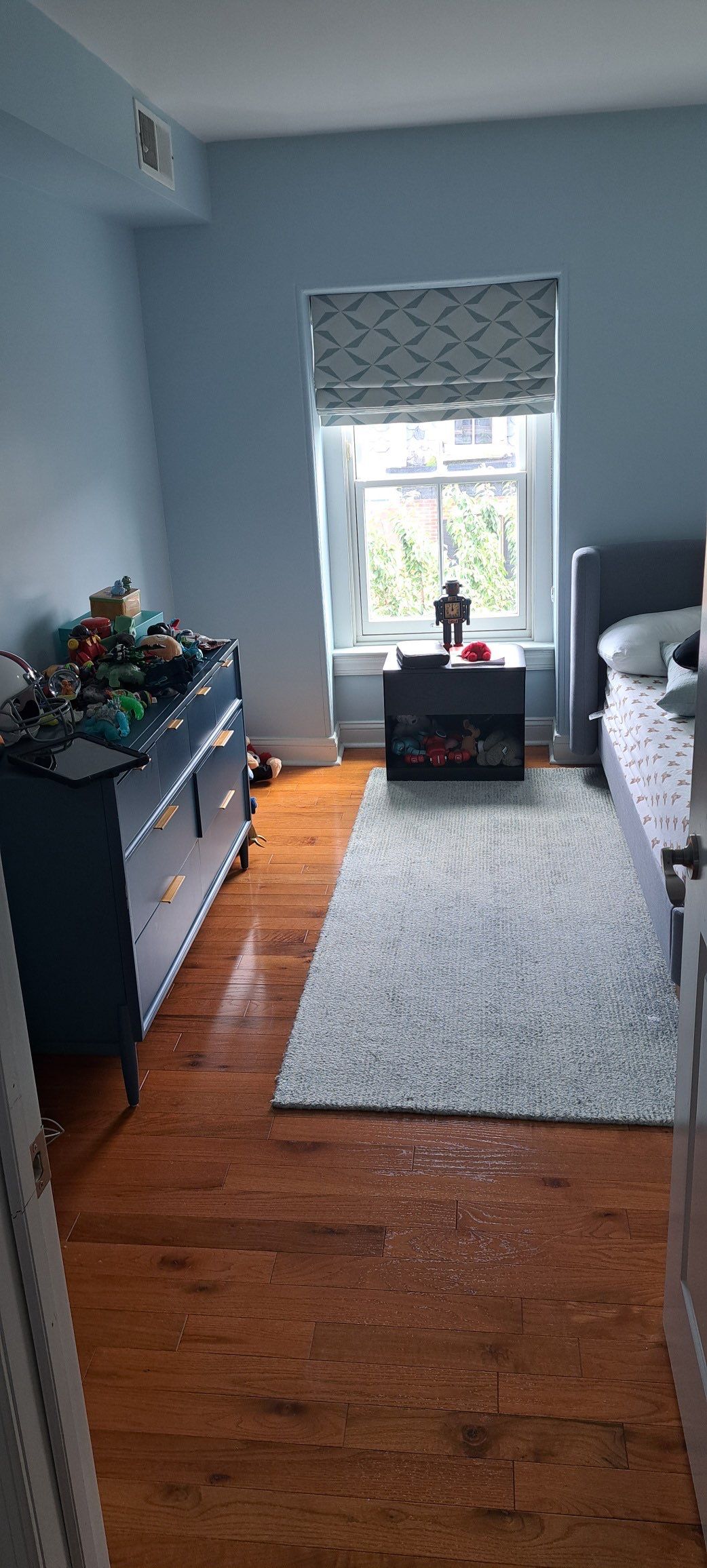 Front Bedroom Refresh – Smooth & Subtle Repaint | Graduate Hospital, Philadelphia by Groovy Hues