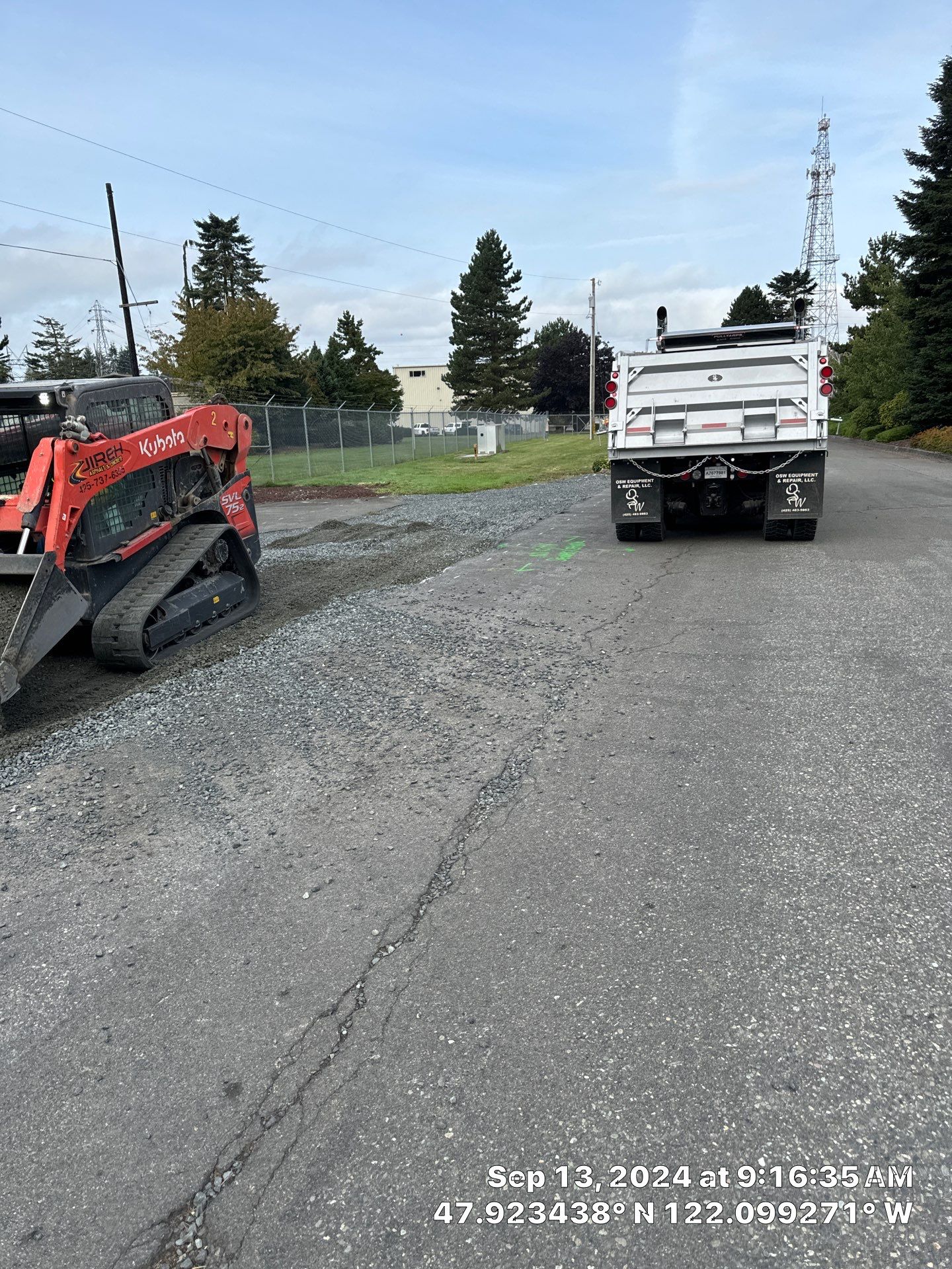 Bonneville Power Administration | Asphalt Patch Repair by Jireh Asphalt & Concrete Inc 
