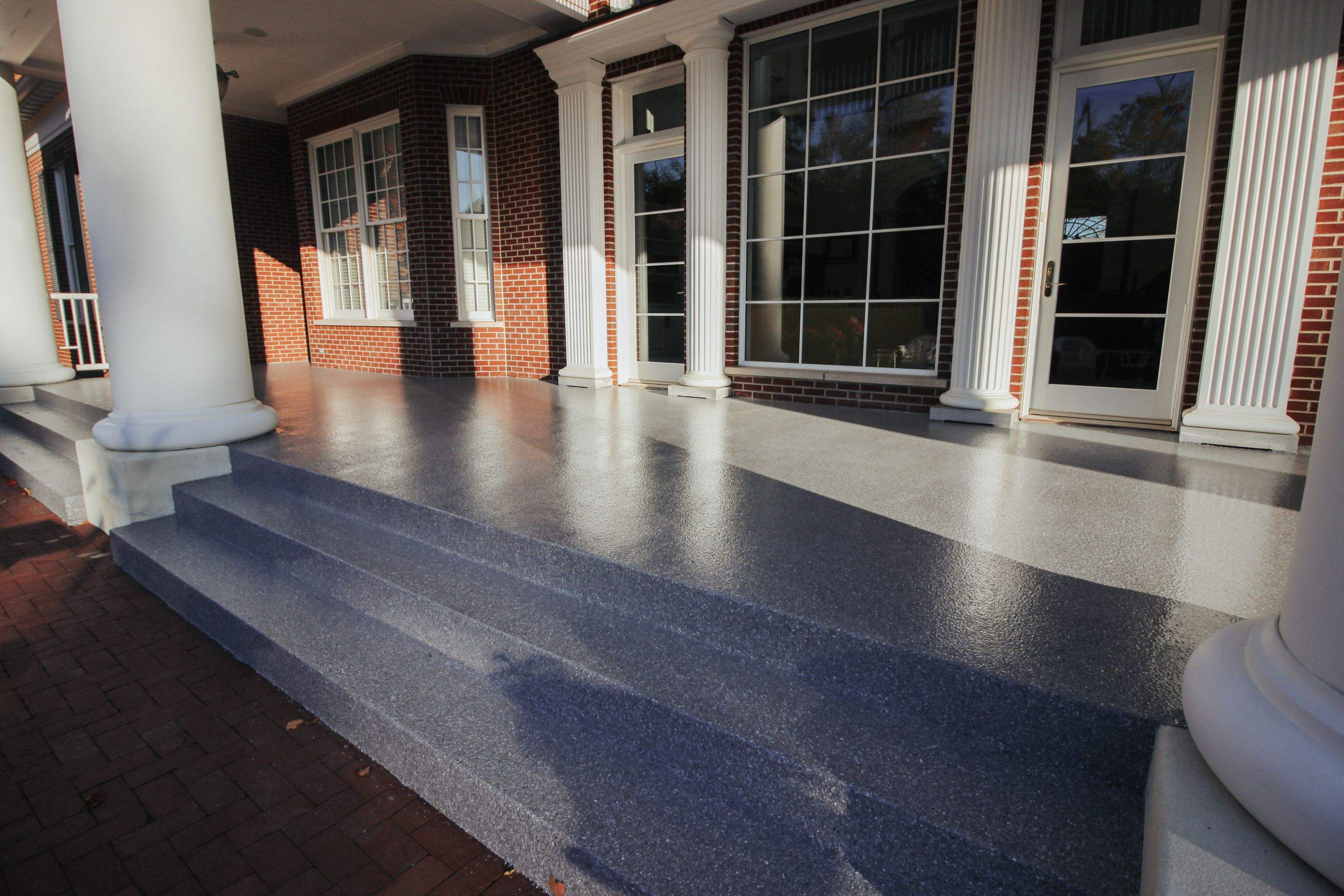 Patio Installation using Granite by Your1DayFloor.com