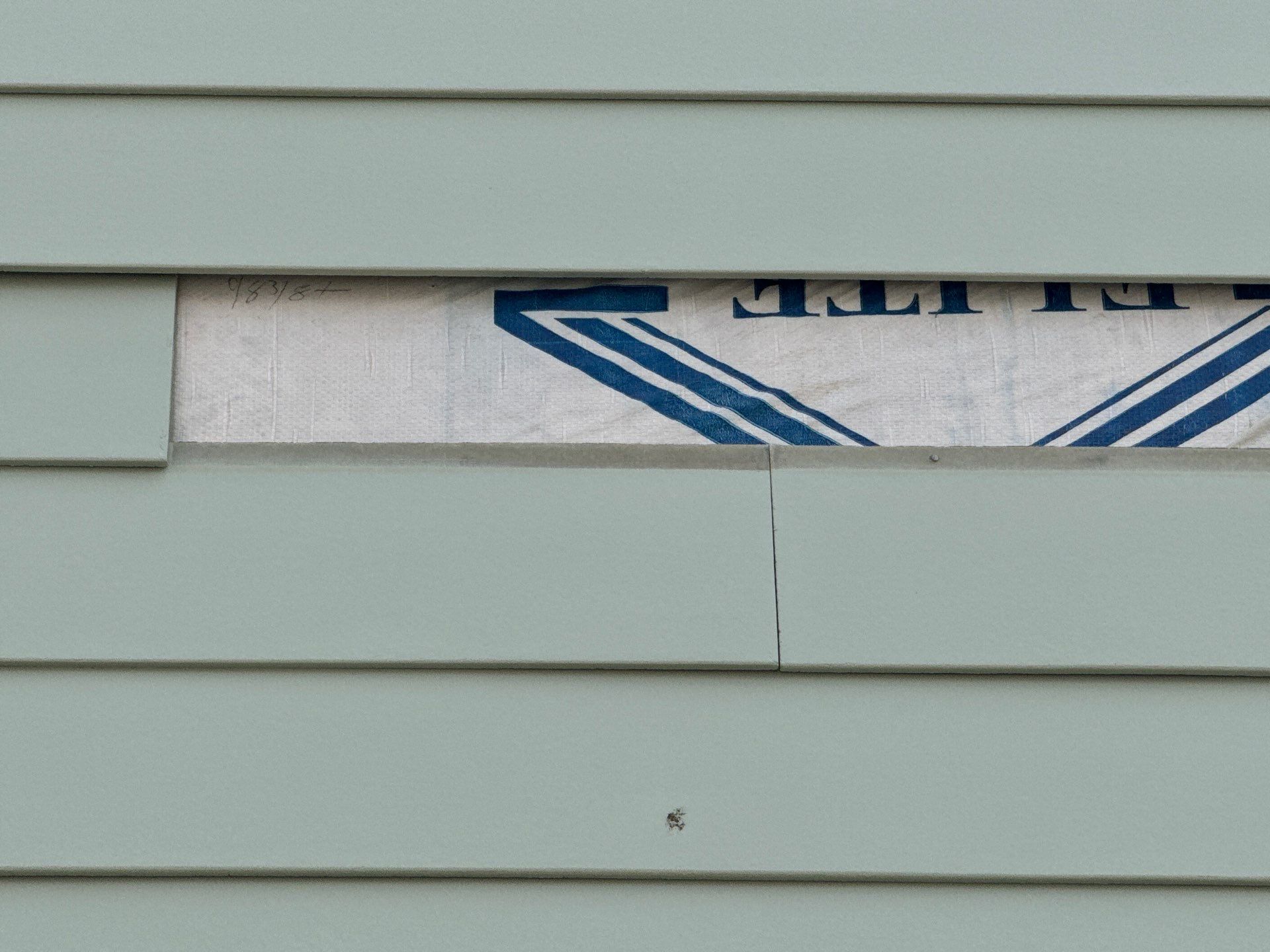 South Jordan | Single Hardie Plank Repair & Custom Paint Match by Ideal Siding Utah