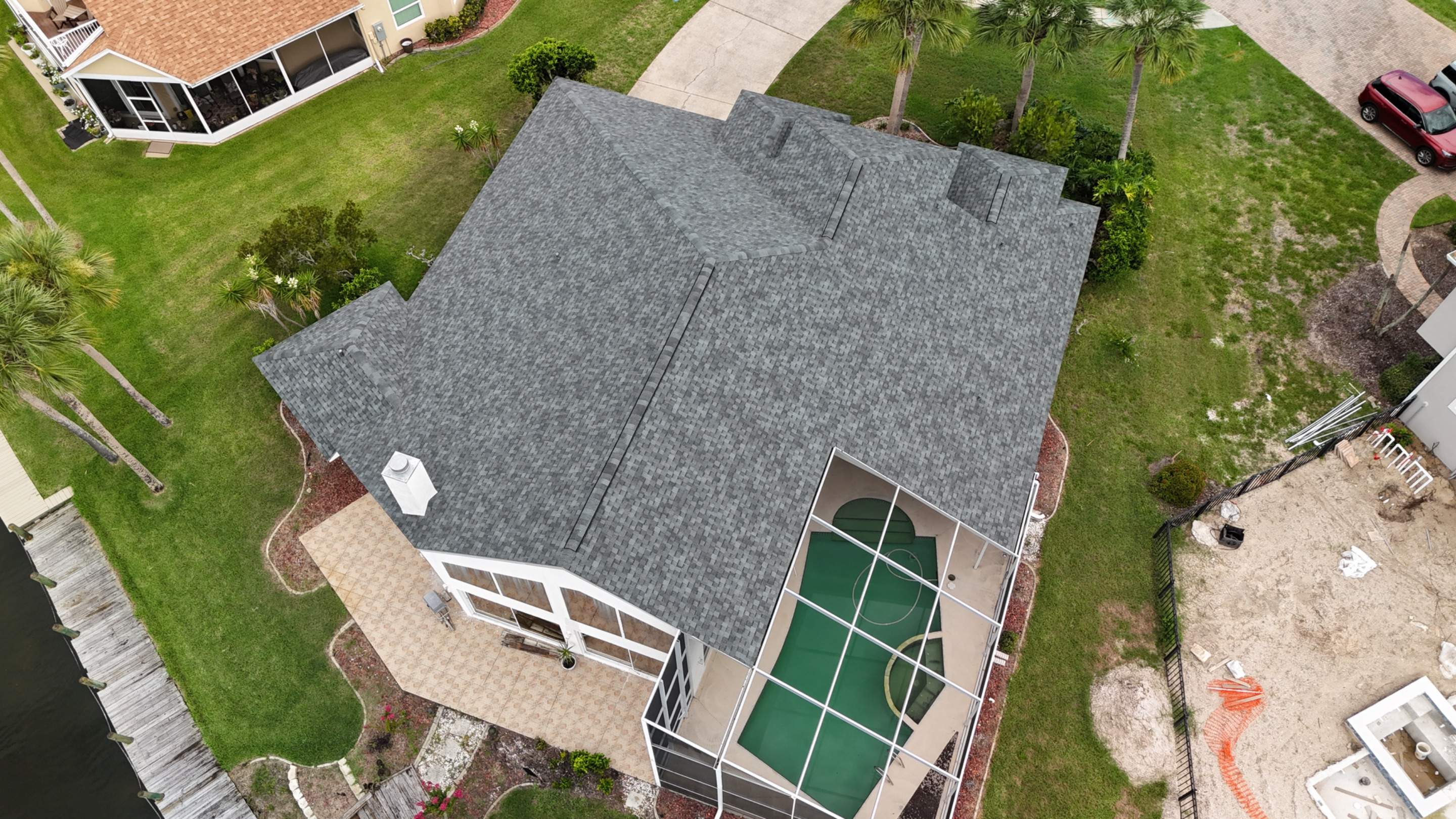 Tamko Titan Roof Replacement with Decking Repairs in Merritt Island by Wiedmann Construction & Roofing