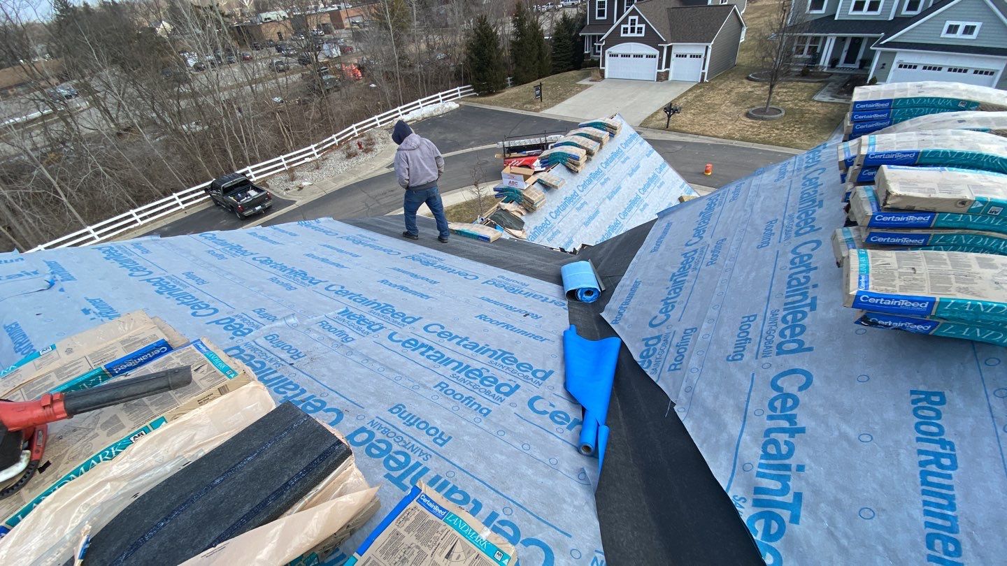 Roof Replacement using CertainTeed Landmark by 180 Contractors
