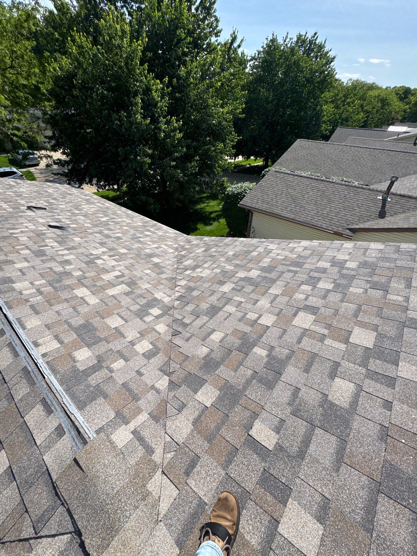 Asphalt Shingle Roof Replacement and Ridge Vent Installation in Wooster by Cornerstone Roofing And Siding