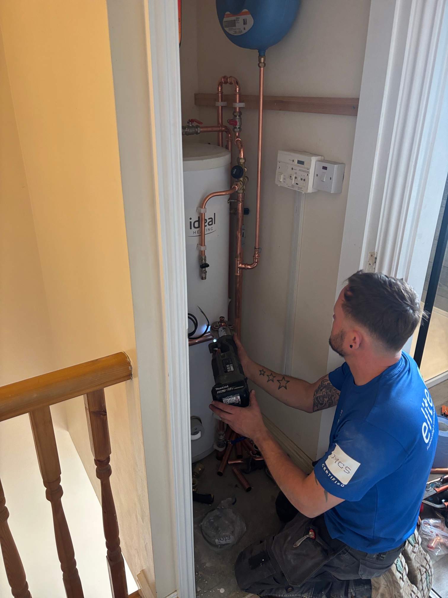 ⚡➡️♻️ From electric storage heaters to a full renewable system by Elite Services Group Ltd