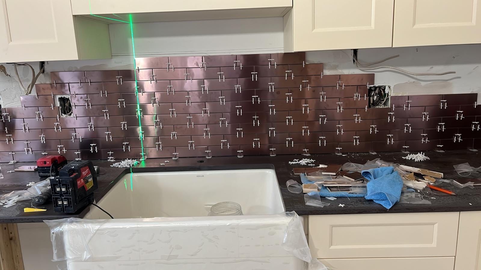 Kitchen Remodel using Cabinets by Home Concepts Construction