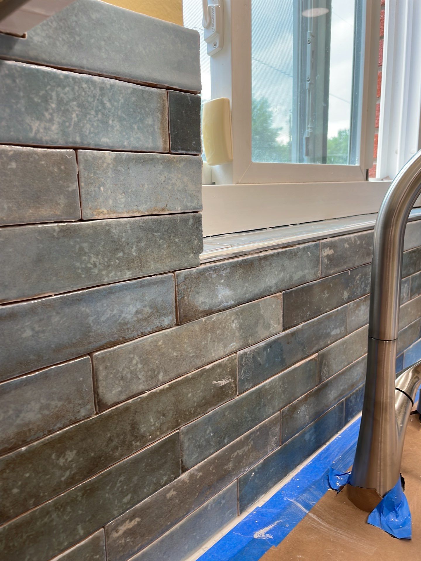 Backsplash upgrade by Footprints Floors of East Atlanta