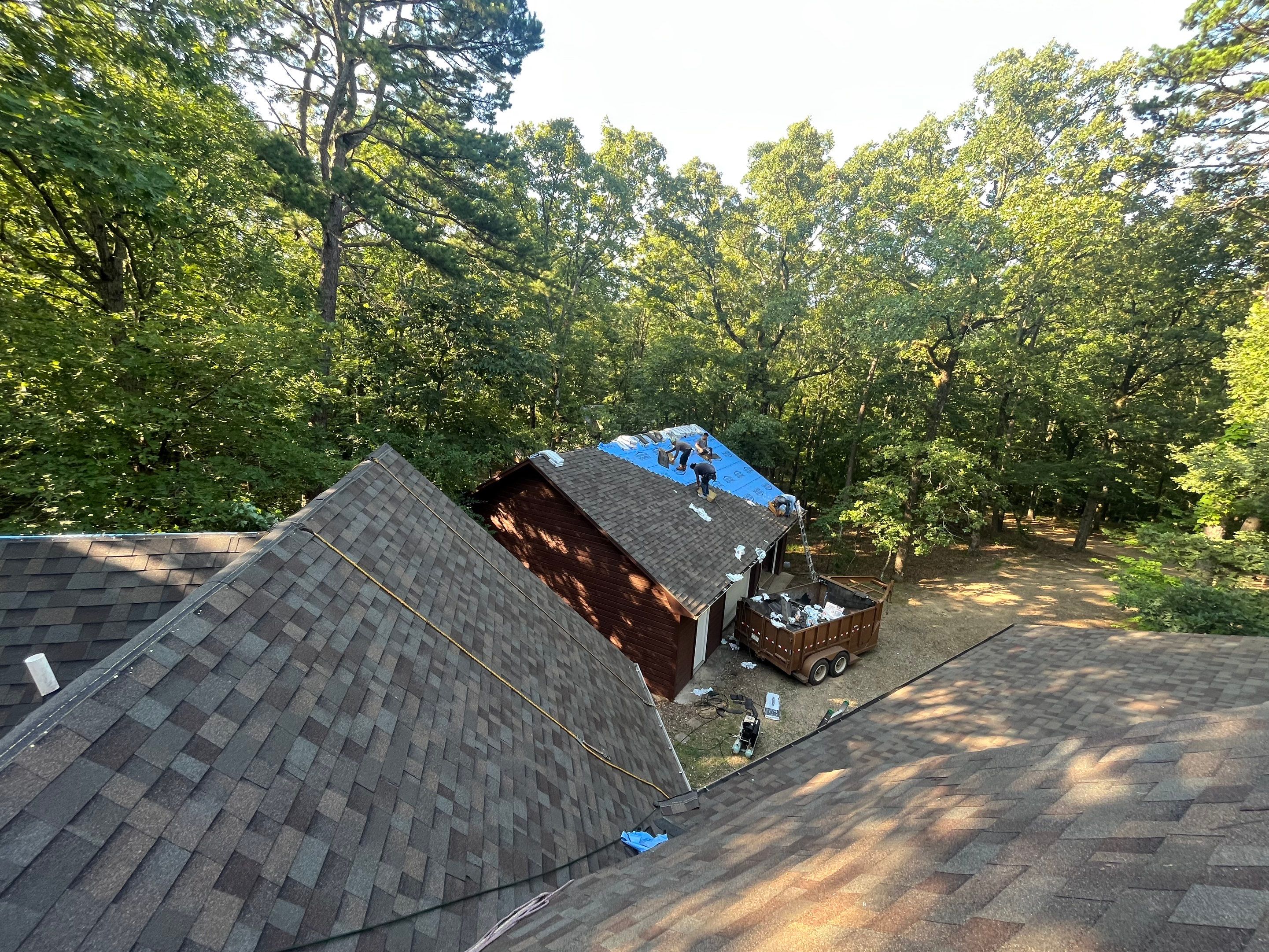 Residential Reroof: 40 Year Impact Rated Architectural Shingles by Hostetler Roofing