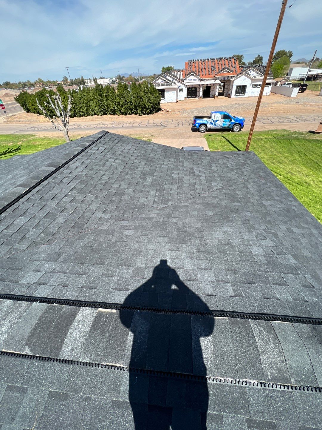 Bruce's Full Re-Roof & Shed by All Storm Roofing & Construction