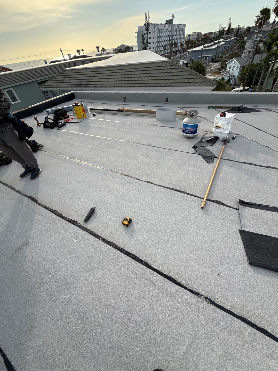 Project in Treasure Island 33706 by Mitchell Roofing Company LLC 