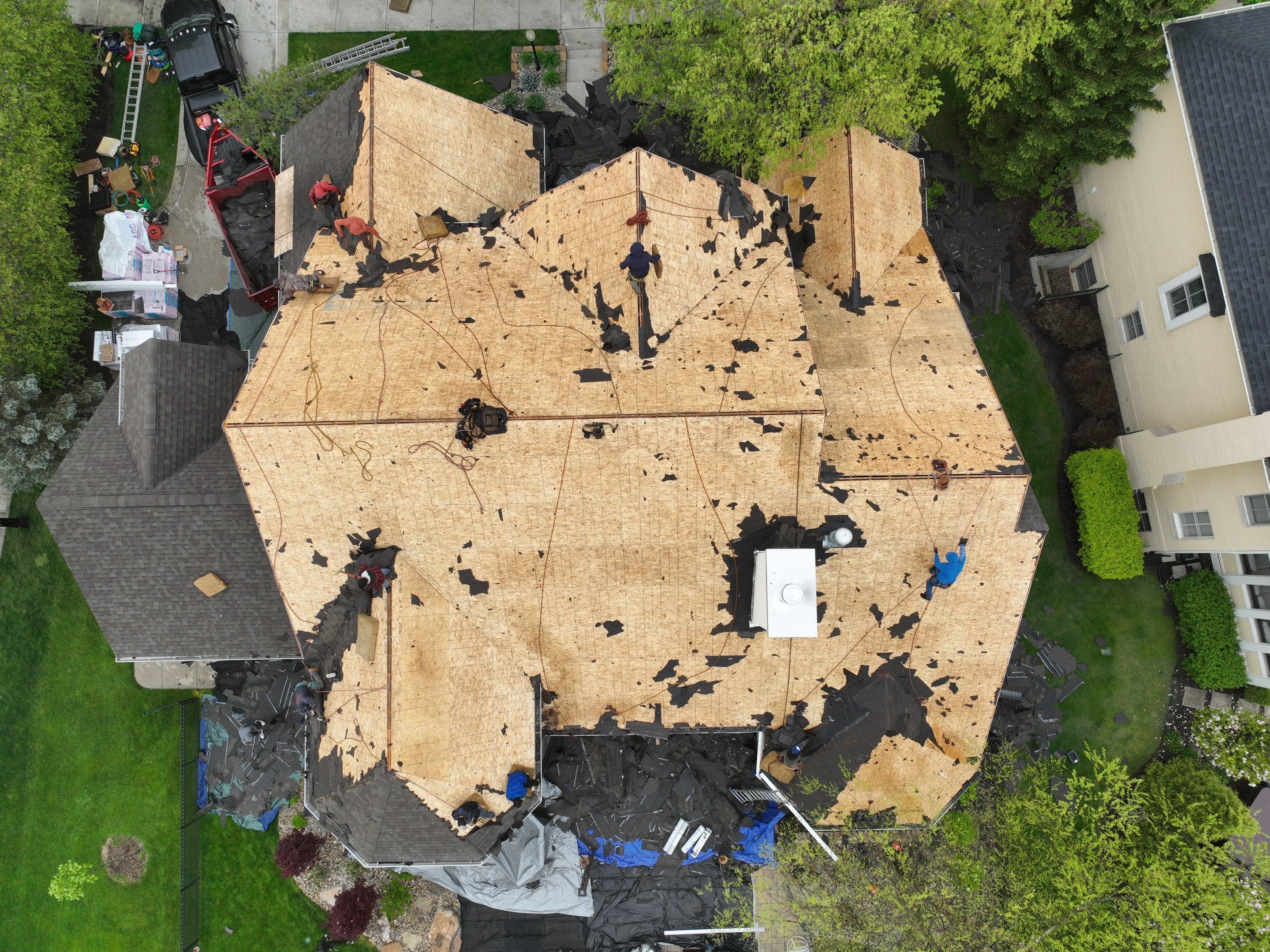 Roof Damage using Owens Corning Duration Storm by 317 Roofing & Restorations